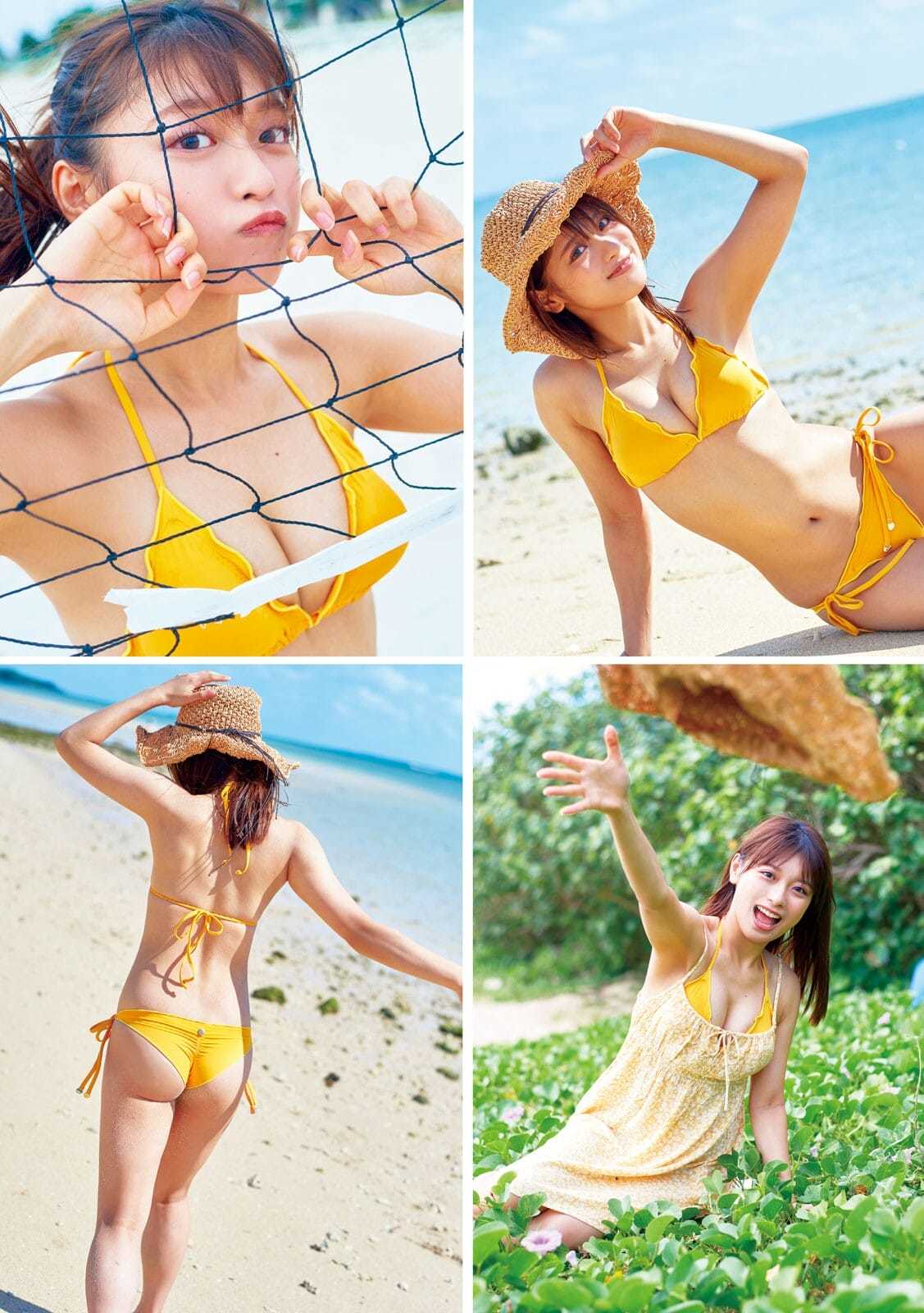 まるぴ ことよろ♡ 新年のご挨拶! 水着ビキニ画像 - 芸能アイドルモデル女優水着画像集 5枚目