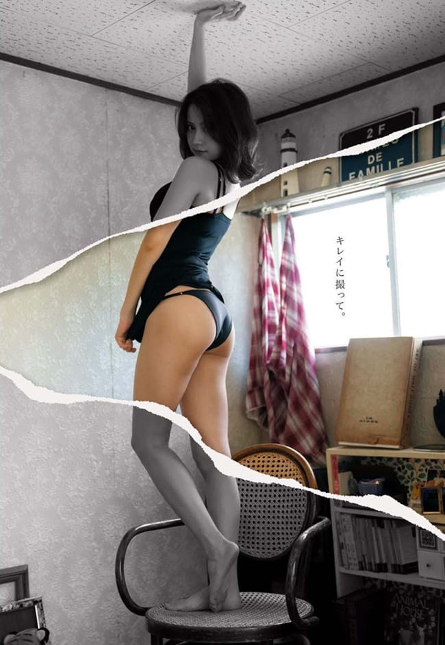 桃月なしこ 水着ビキニ画像 これは暑さに立ち向かう正しき姿なのだ! 19枚目