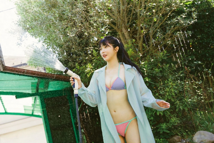 小野寺梓 【水着画像】(真っ白なキャンバス) ゆったりとした休日感 11枚目