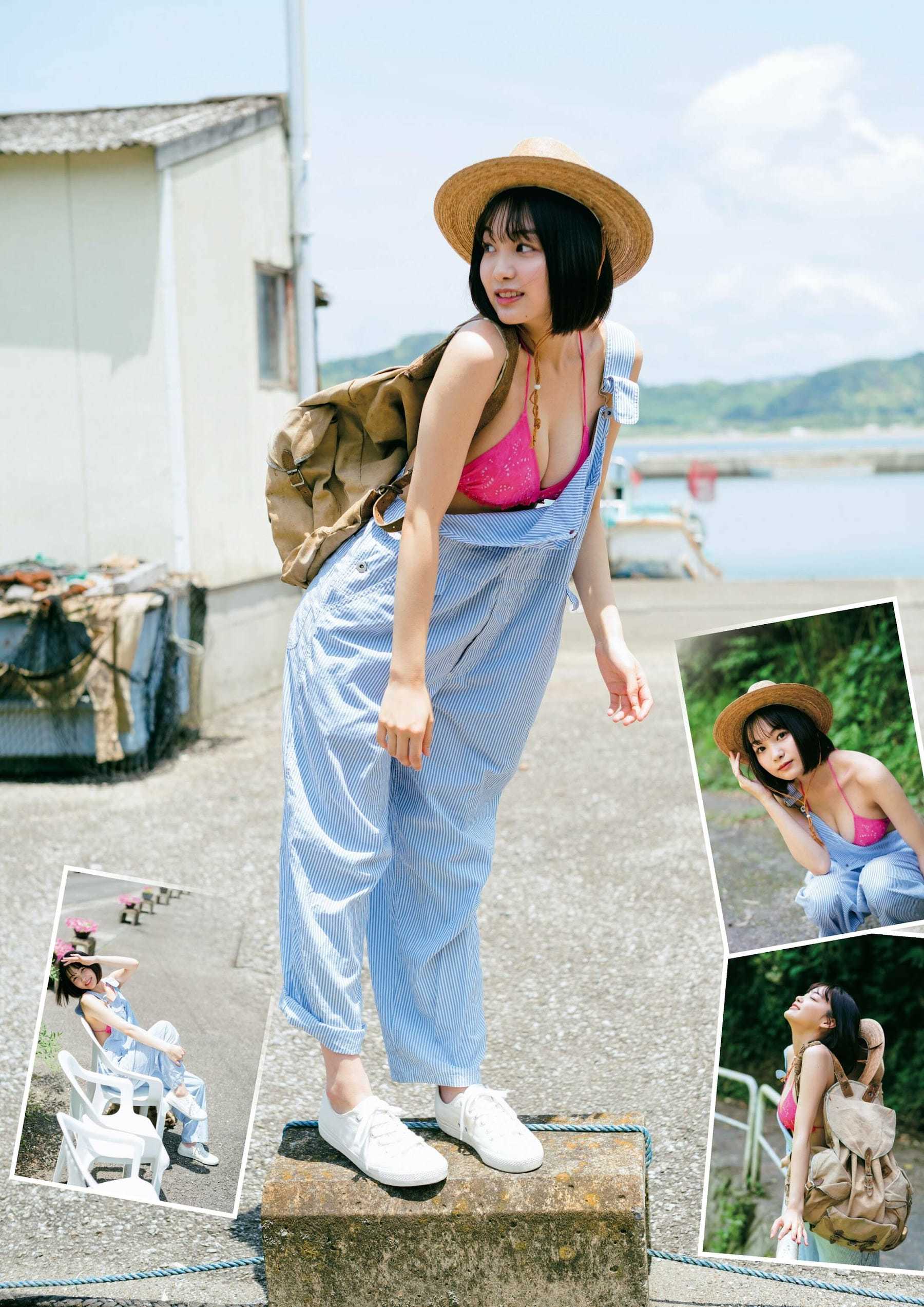吉澤遥奈【水着画像清楚な見た目とは裏腹なスラリとしたメリハリボディが目を引く現役女子大生 3枚目