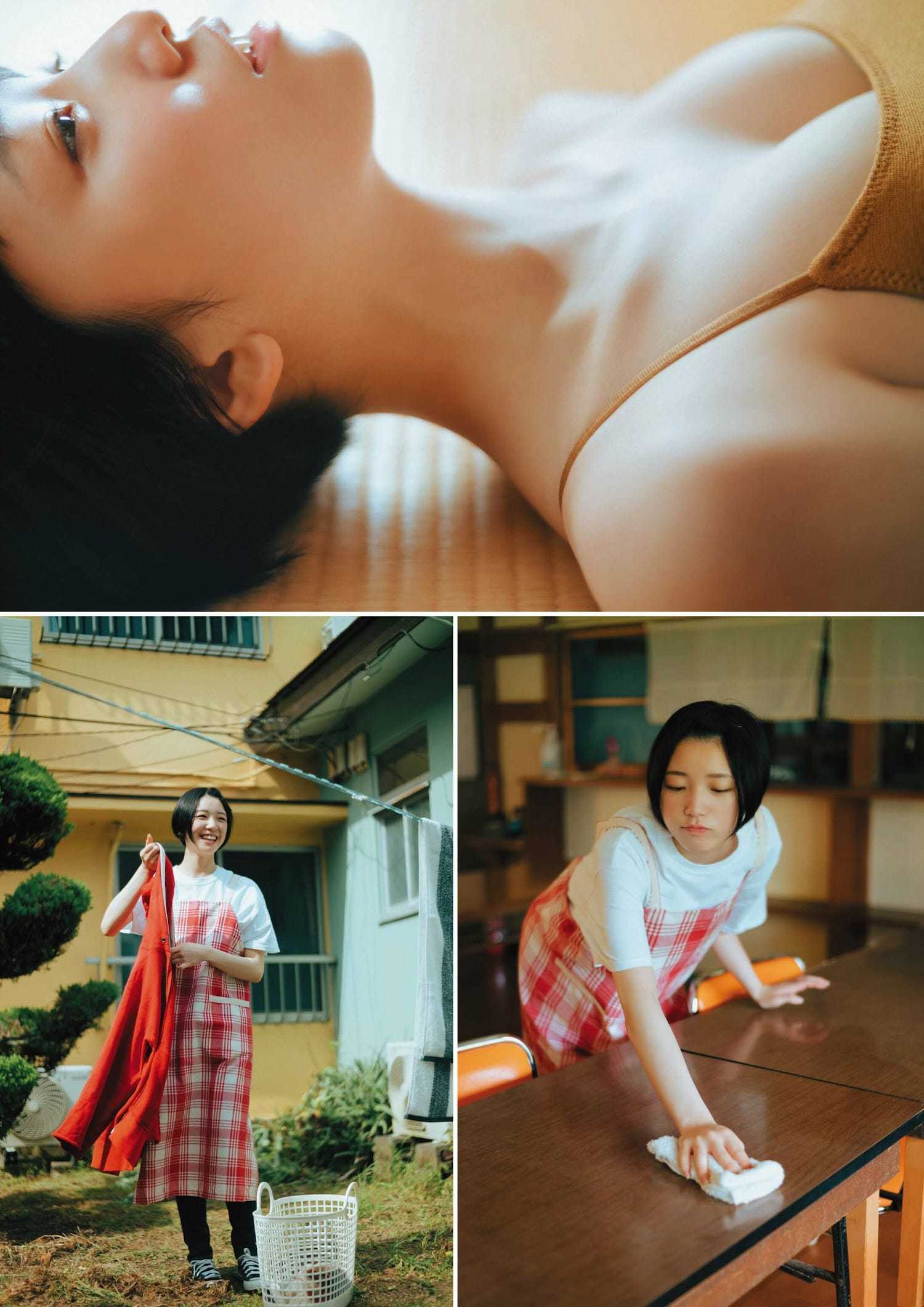 船井美玖 自分的に一番ピンと来たのが水着グラビアだったんです 9枚目