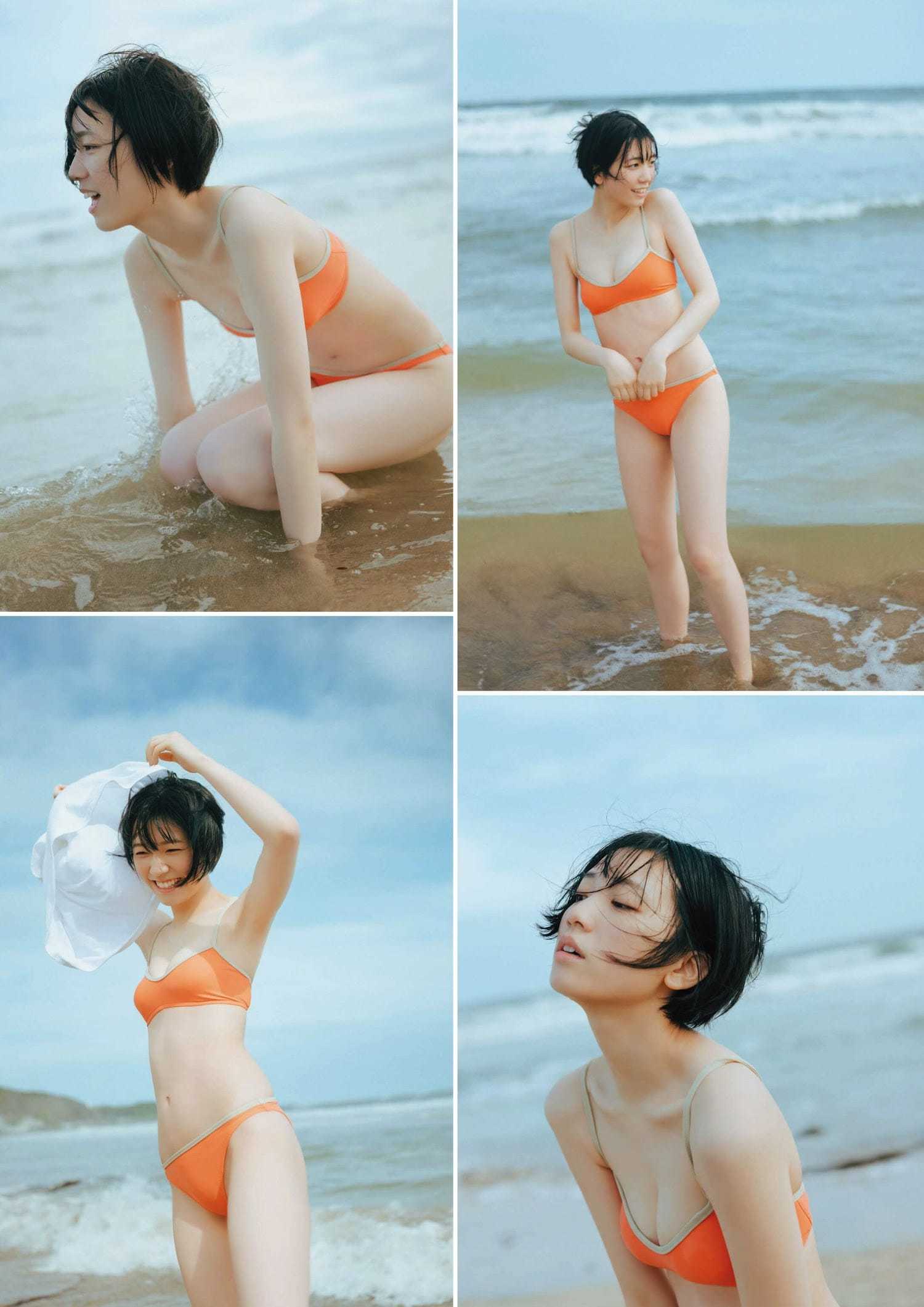 船井美玖 自分的に一番ピンと来たのが水着グラビアだったんです 14枚目