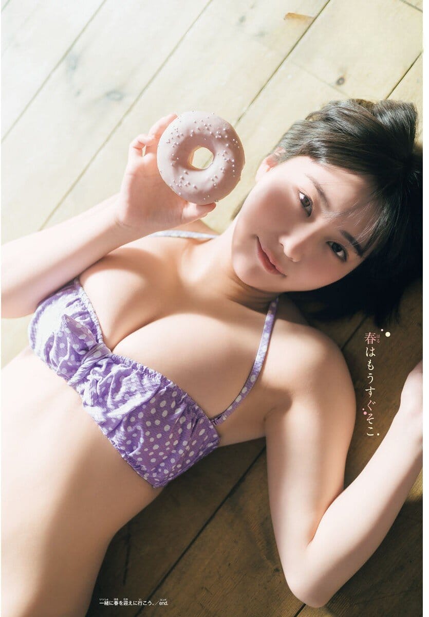 一緒に春を迎えに行こう。 HKT48の絶対エース美女 田中美久【水着画像】 3枚目