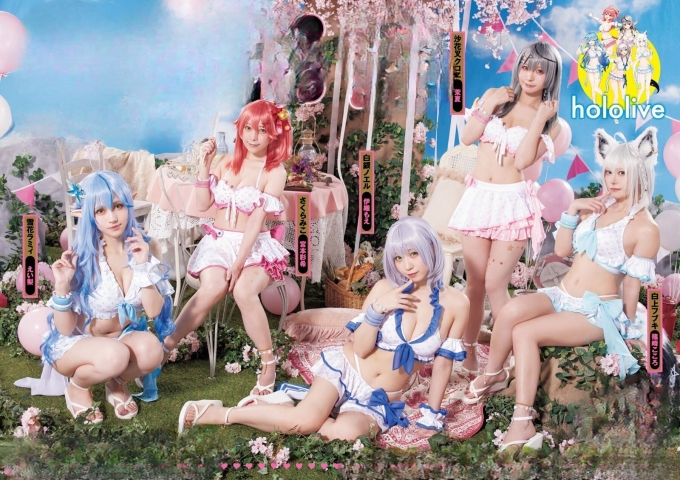 「ホロライブ・サマー2022」の水着を人気コスプレイヤー達が再現! Hololive Summer 2022 18枚目
