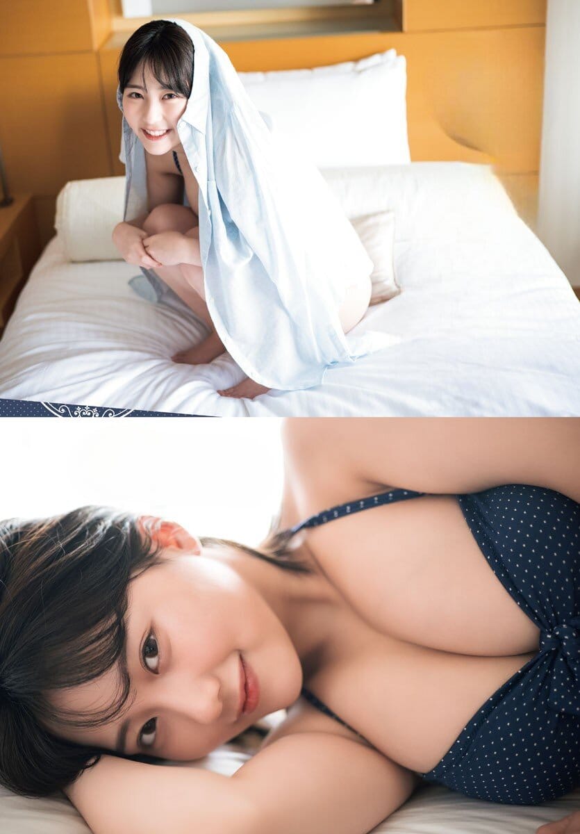HKT48 田中美久 形も色味もキュートな水着です! 5枚目