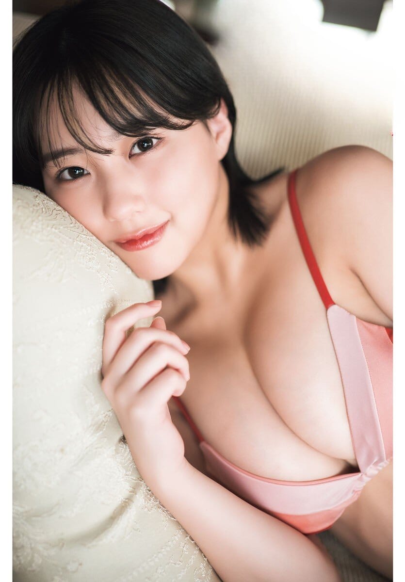 HKT48 田中美久 形も色味もキュートな水着です! 12枚目