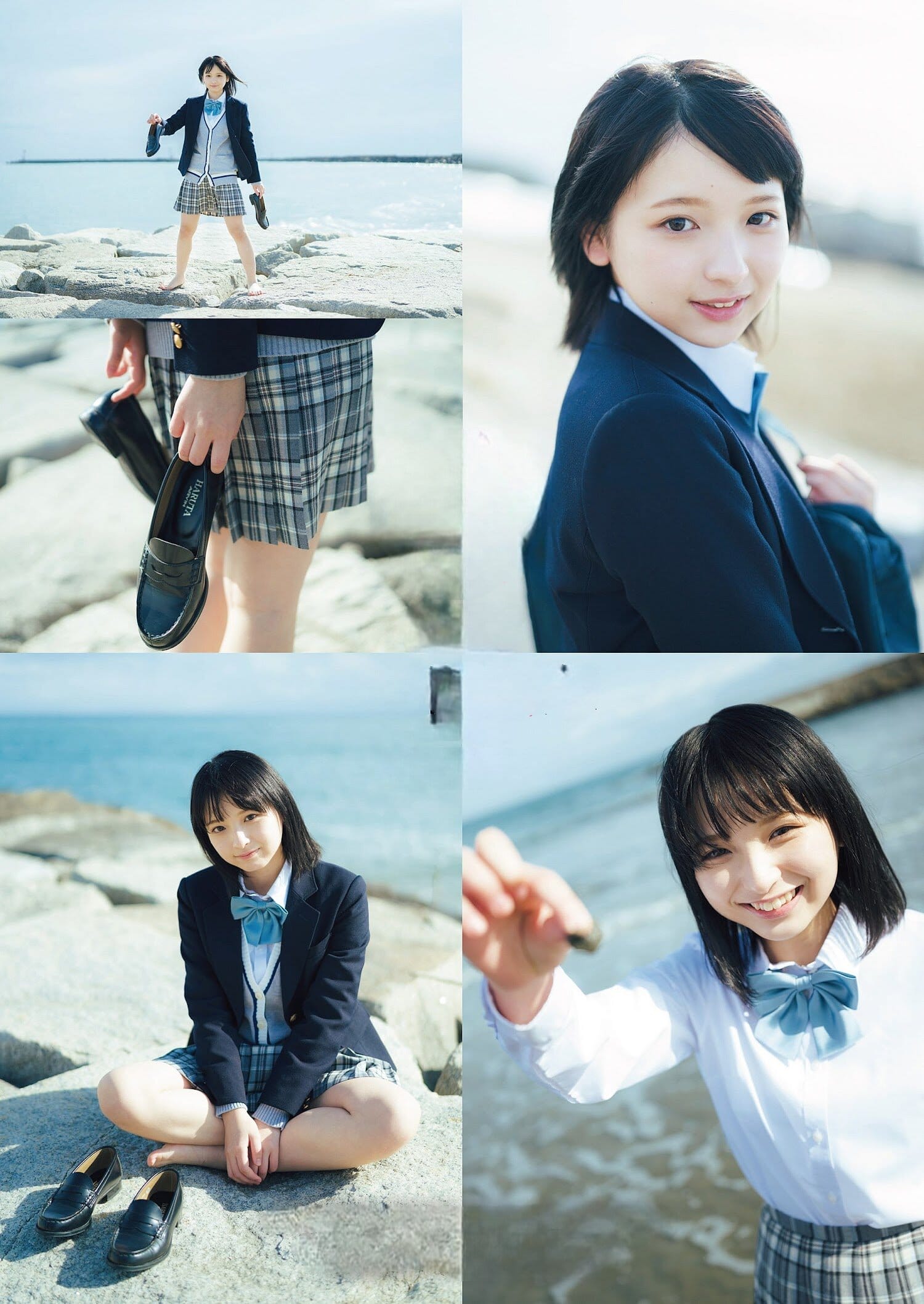 一ノ瀬瑠菜 圧倒的美少女 初水着グラビア! シャルロット白色担当 2枚目