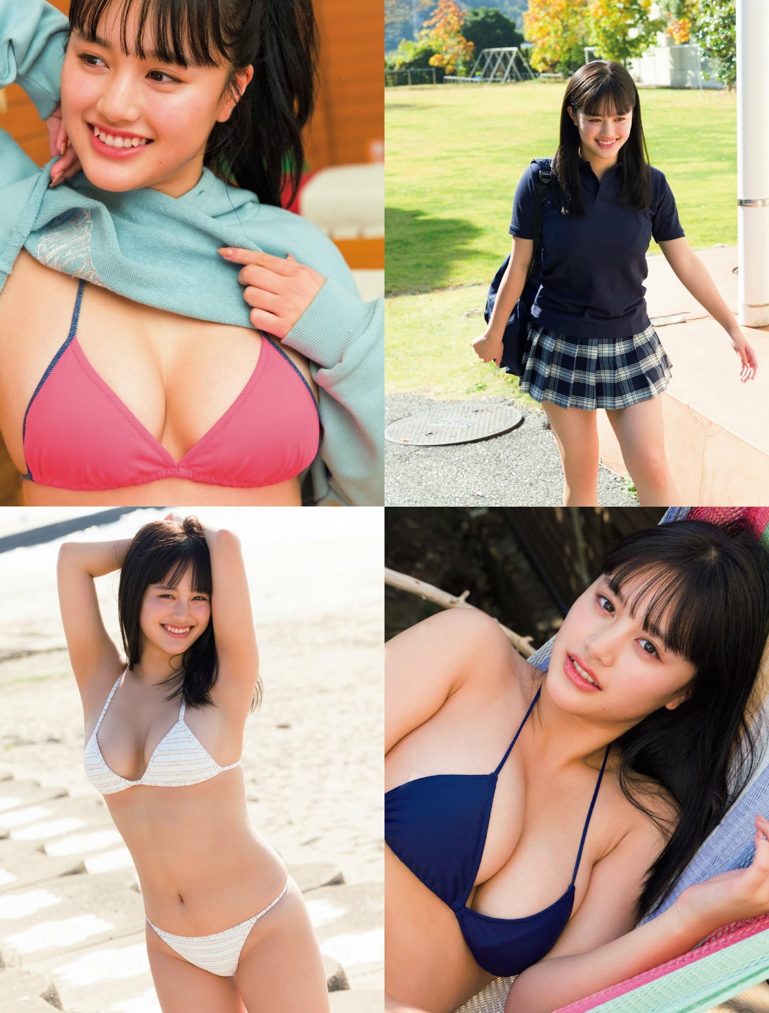 広田望愛 最新グラビア水着画像 2枚目