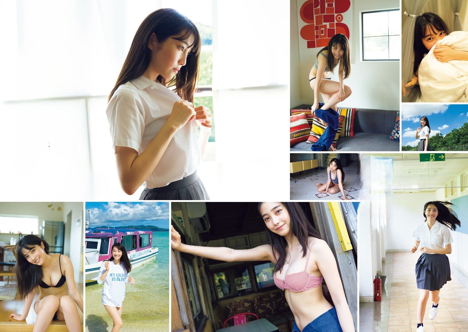 福田ルミカ ウワサの美少女が放つファースト写真集。 4枚目