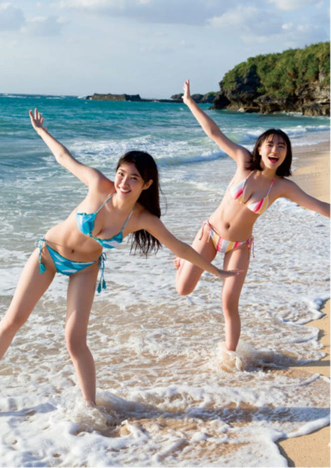 瑚々・咲田ゆな 最強のふたり!ミスマガジン2022グランプリ【水着画像 10枚目