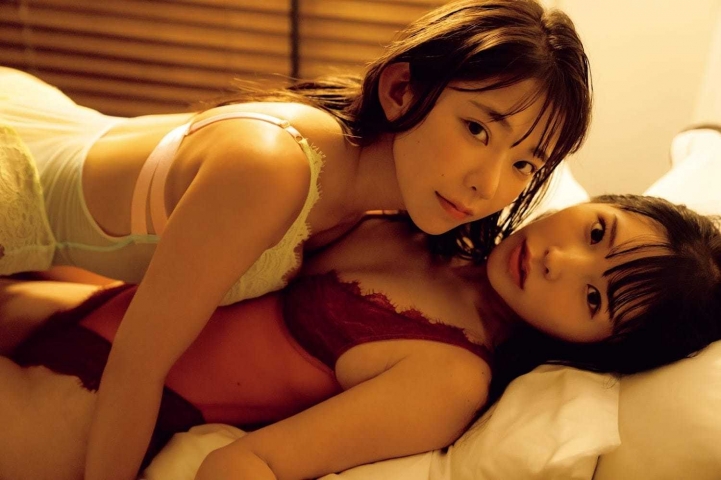 長澤茉里奈×長澤聖愛 日本一の童顔巨乳シスターズ Wポッチの長澤姉妹 16枚目