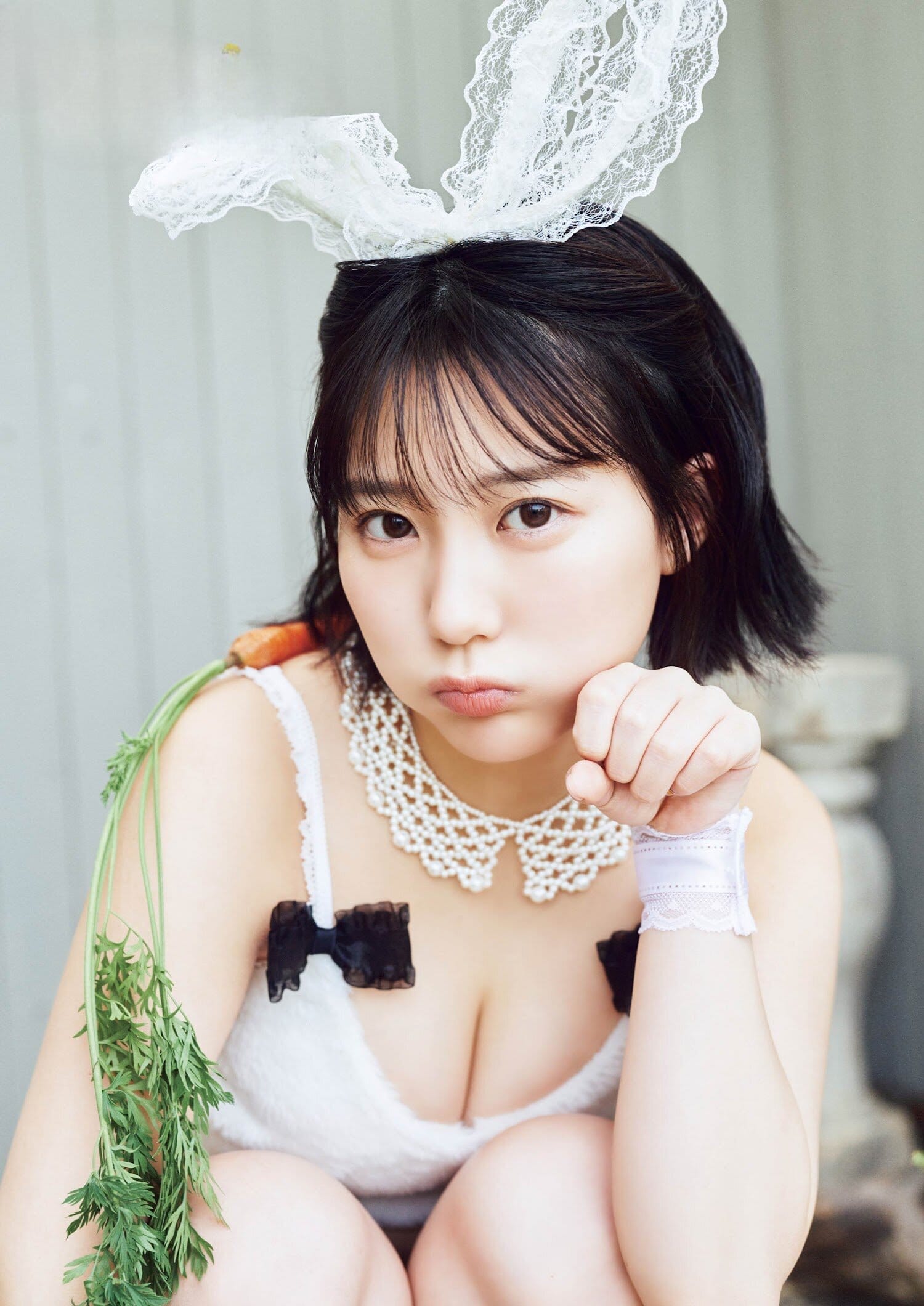 HKT48 田中美久【水着画像 バニーガール 小さくて、甘い・・・ 12枚目