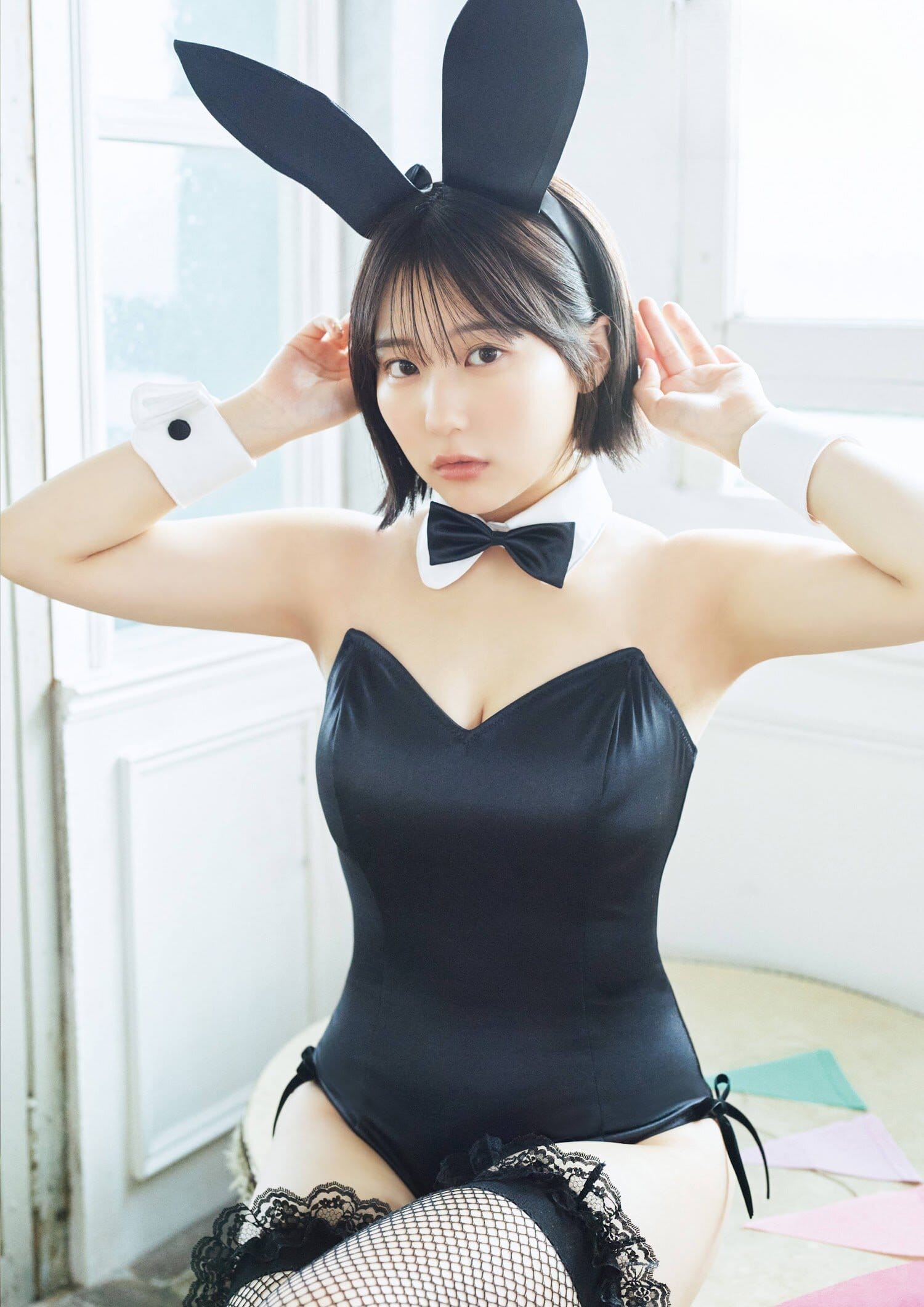 HKT48 田中美久【水着画像 バニーガール 小さくて、甘い・・・ 14枚目