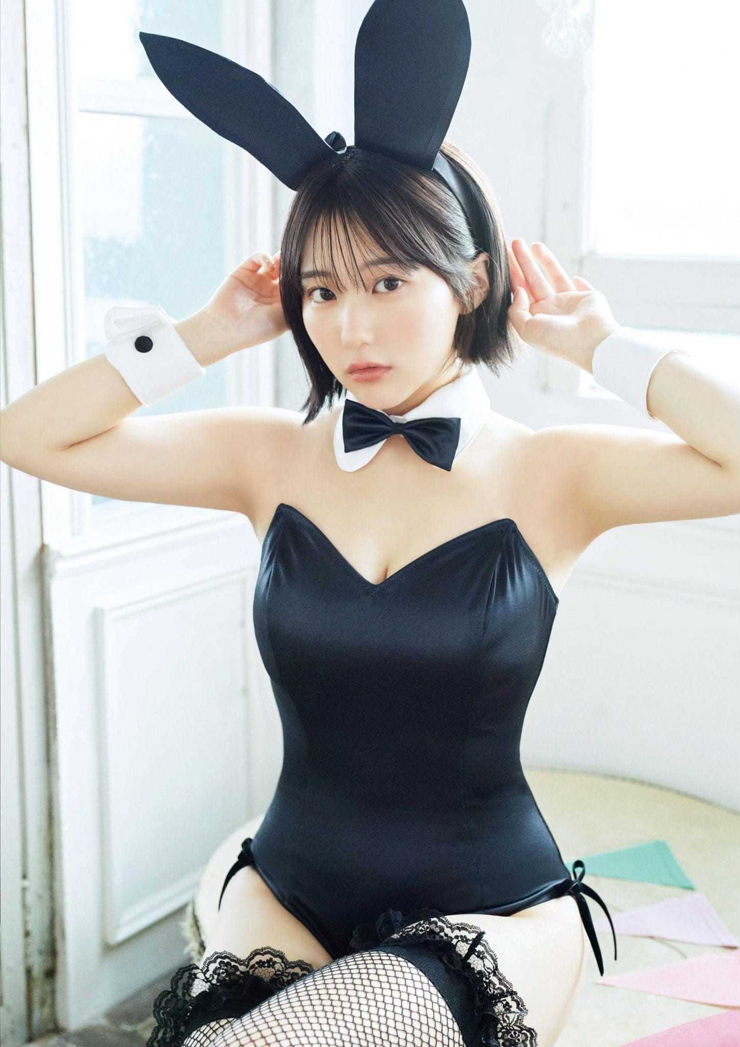 HKT48 田中美久【水着画像 バニーガール 小さくて、甘い・・・ 16枚目