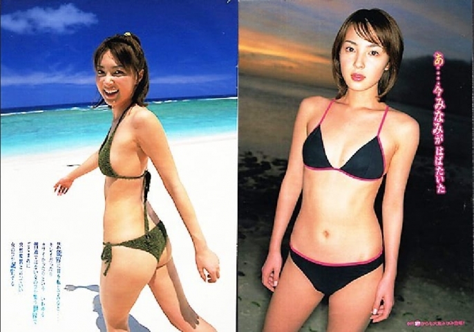 大友みなみ 【水着画像】2002年ユニチカマスコットガール 14枚目