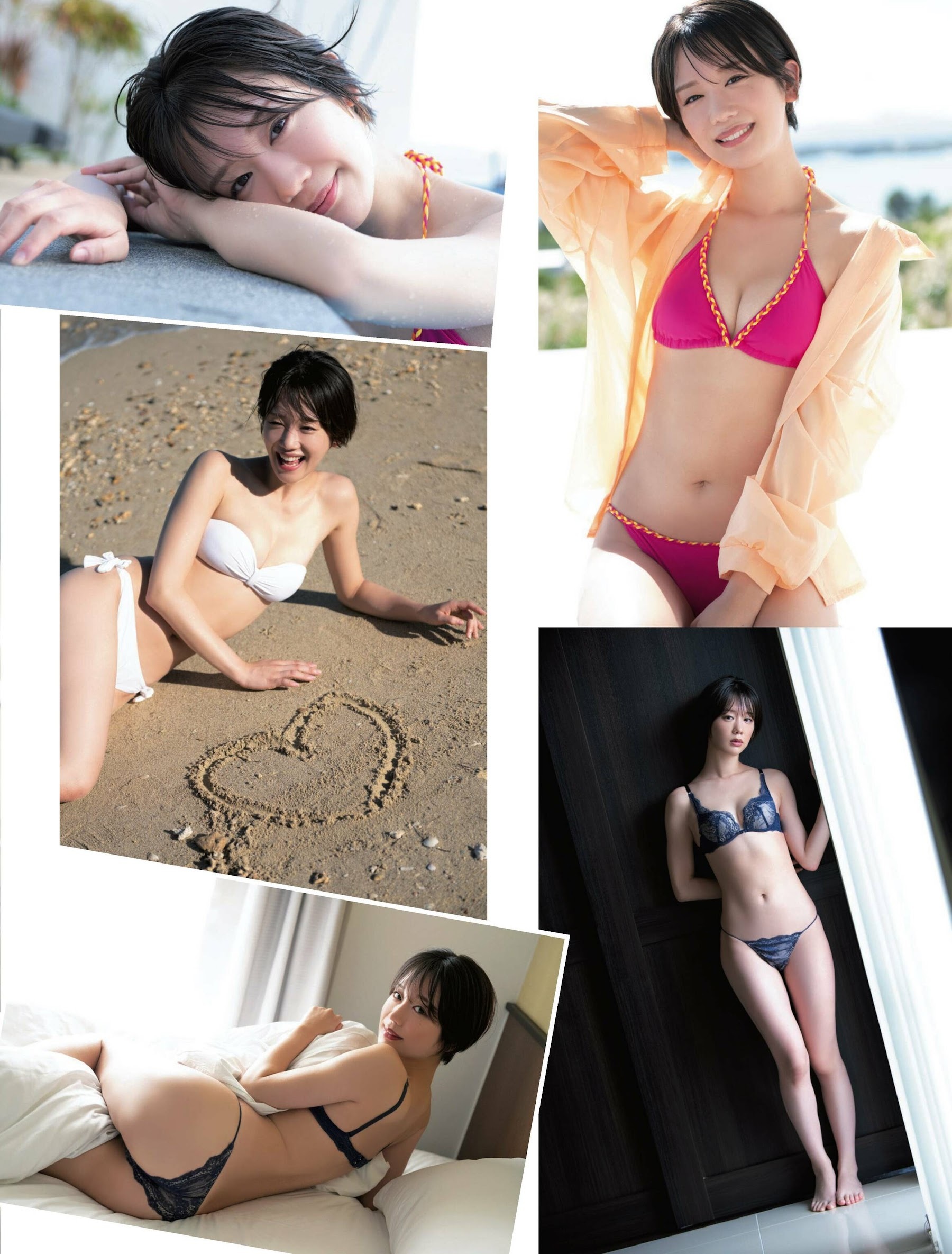 新唯 最新グラビア水着画像 3枚目