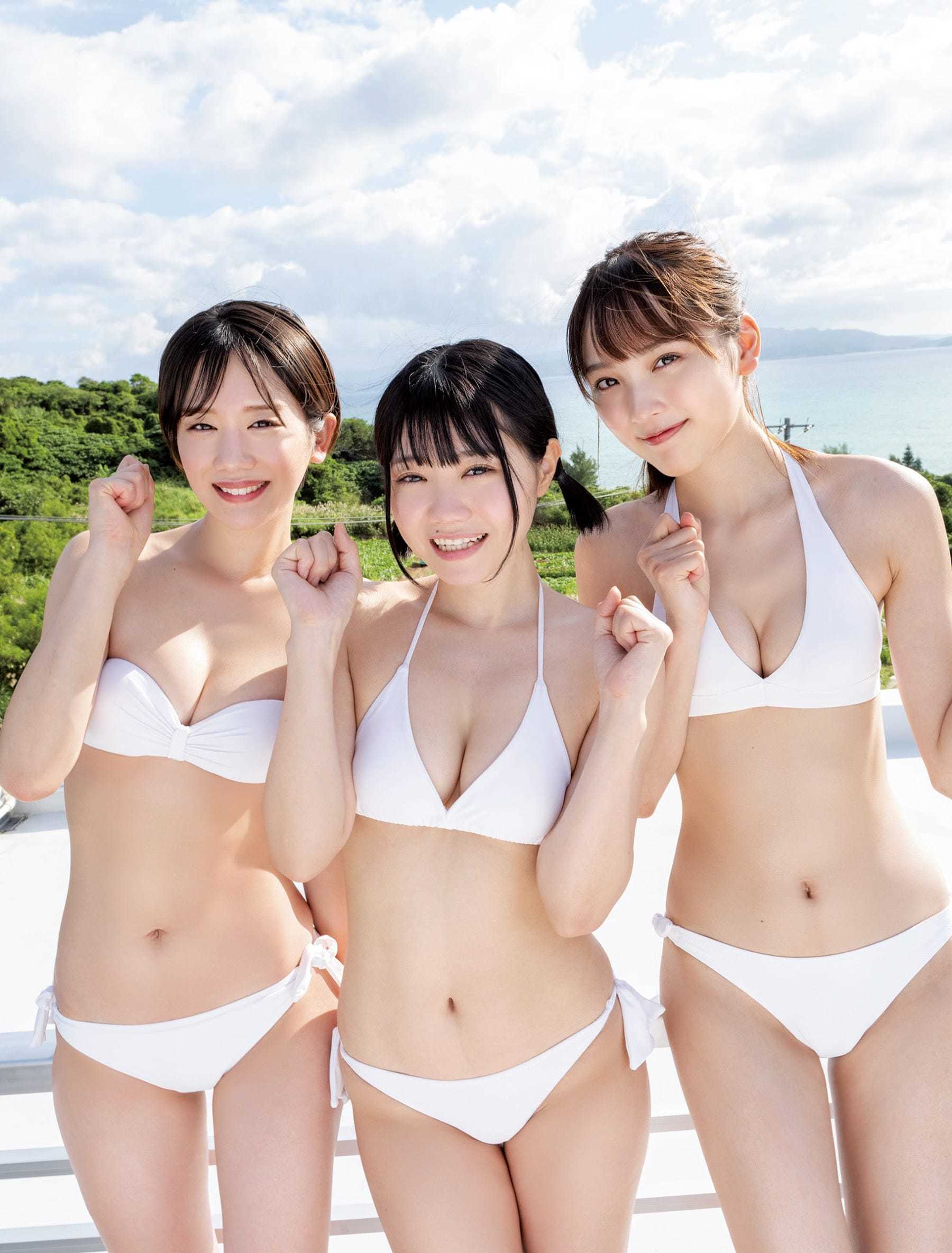 峰尾こずえ 新唯 中村みずき 水着ビキニ画像 ミスSPA! 2022 ニューヒロインが誕生 1枚目