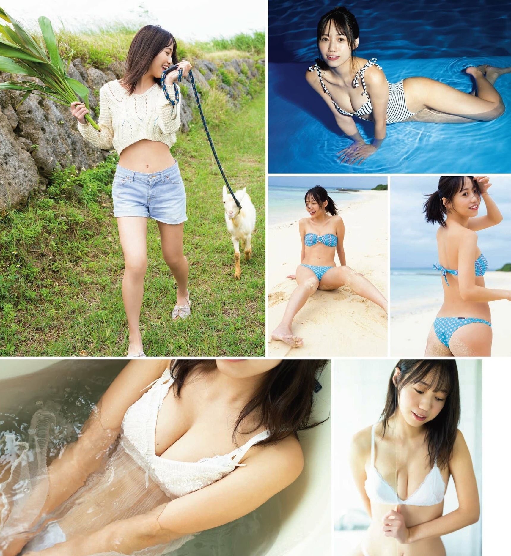 弓川いち華 最新グラビア水着画像 7枚目