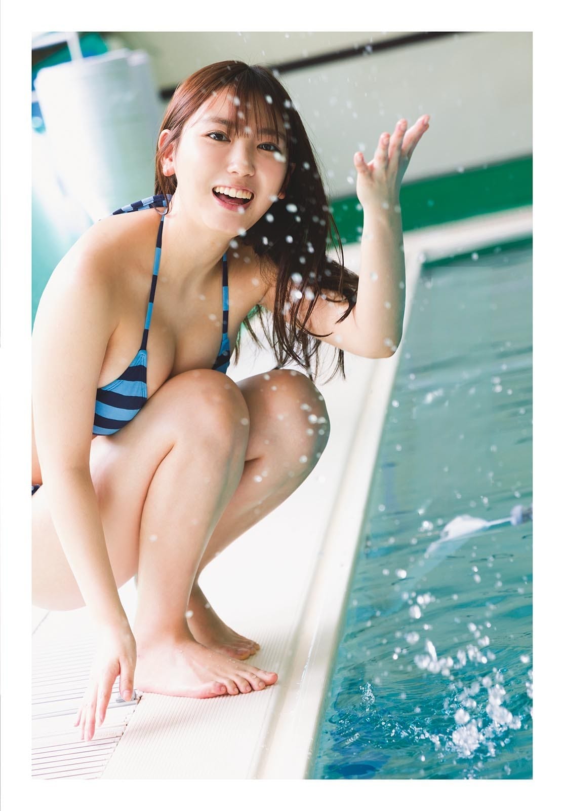沢口愛華 高校時代の思い出の夏合宿を再現・・・ あの夏も君は素敵だった・・・ - 芸能アイドルモデル女優水着画像集 15枚目