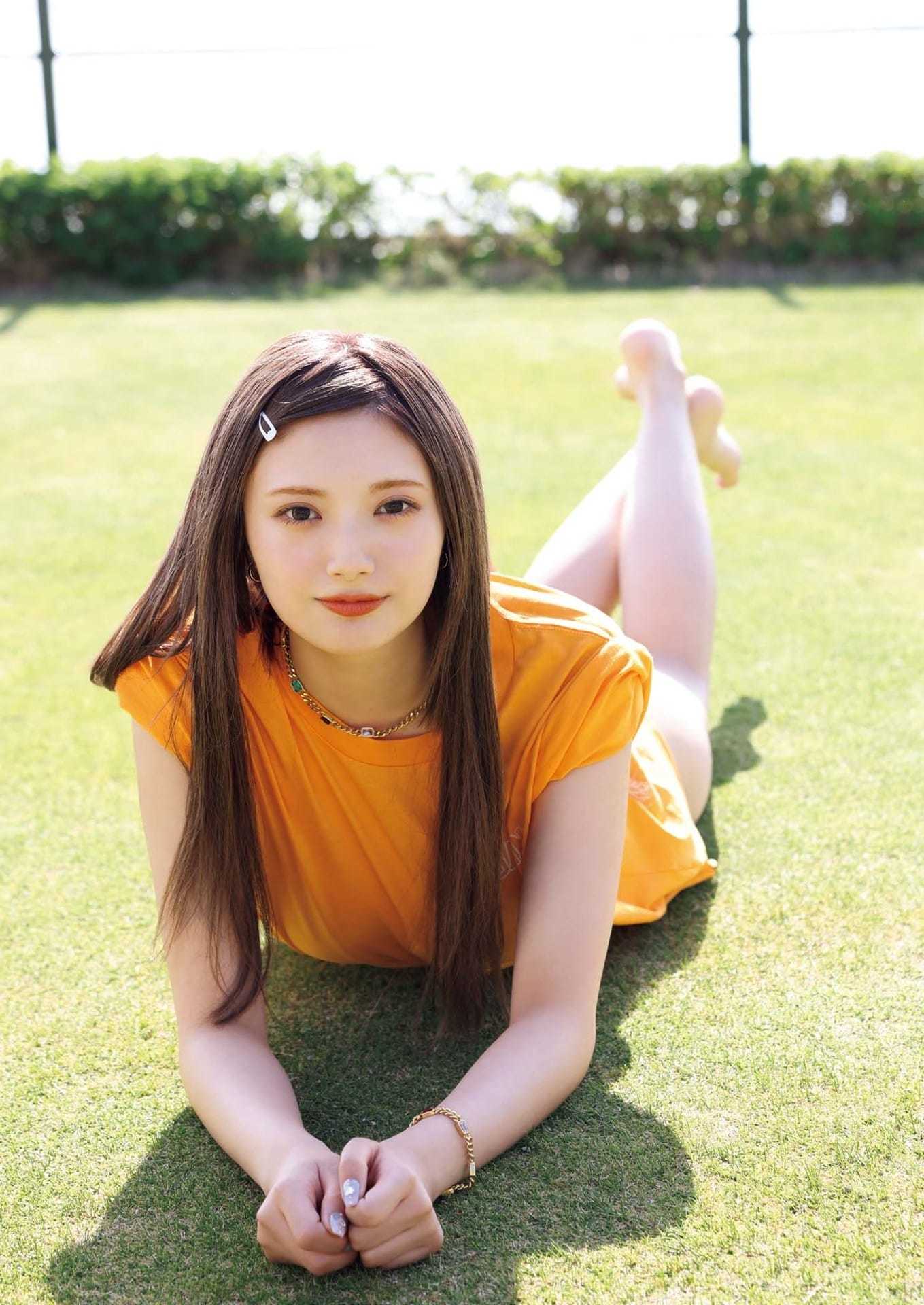 安斉かれん 沖縄での初水着カットをいち早くお届け! - 芸能アイドルモデル女優水着画像集 7枚目