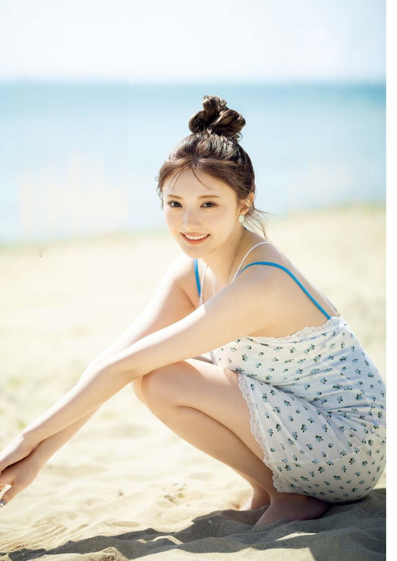 安斉かれん 沖縄での初水着カットをいち早くお届け! - 芸能アイドルモデル女優水着画像集 9枚目
