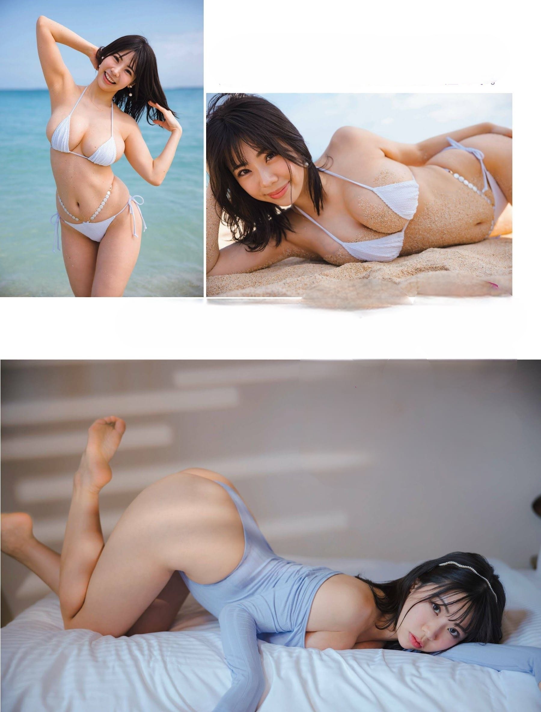 鈴木ふみ奈 沖縄から“やわらか Iカップのお土産です。 - 芸能アイドルモデル女優水着画像集 6枚目