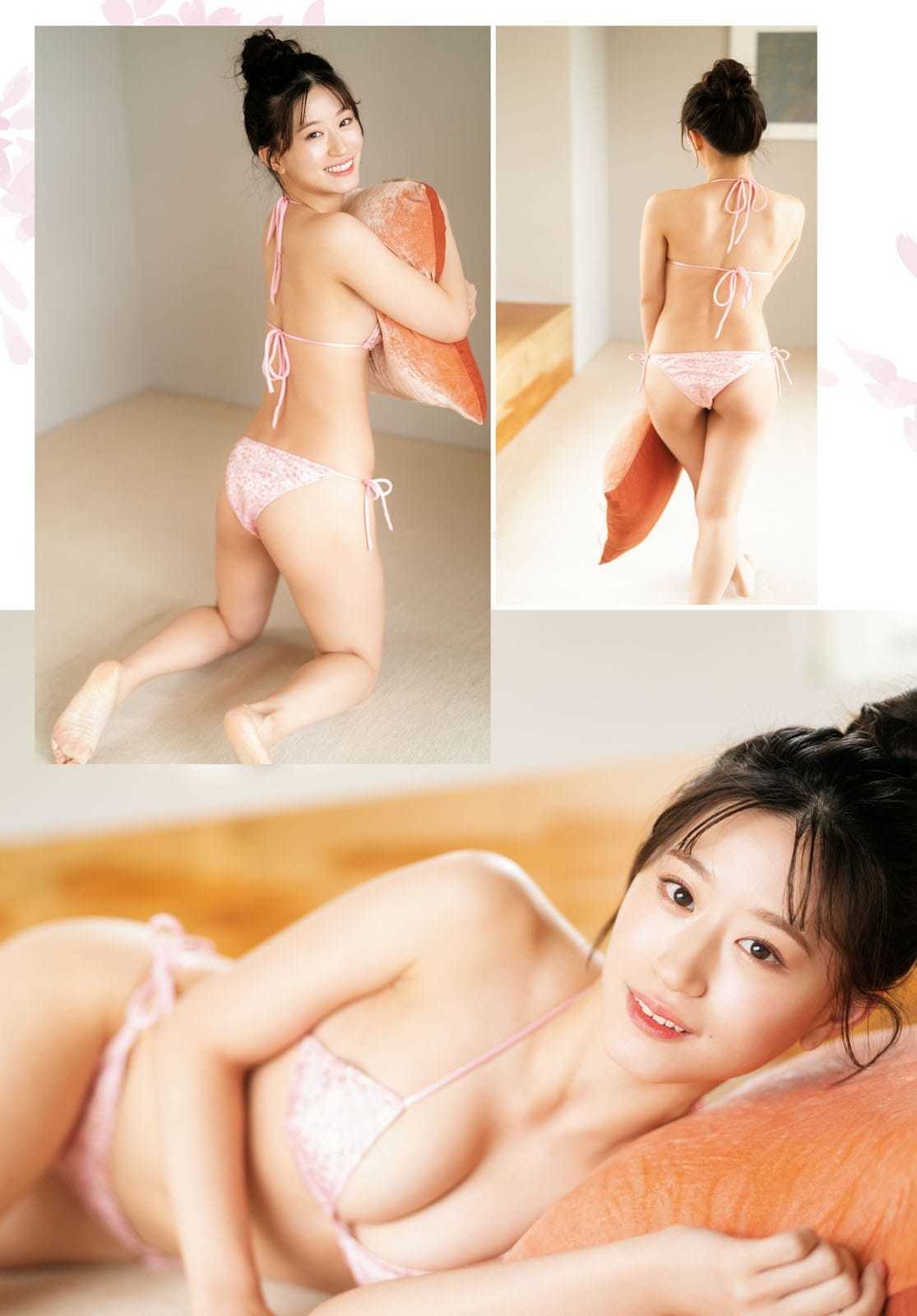NMB48上西怜 【水着画像君を春色に 染め上げる ボクの前に現れた桜の妖精 - 芸能アイドルモデル女優水着画像集 11枚目