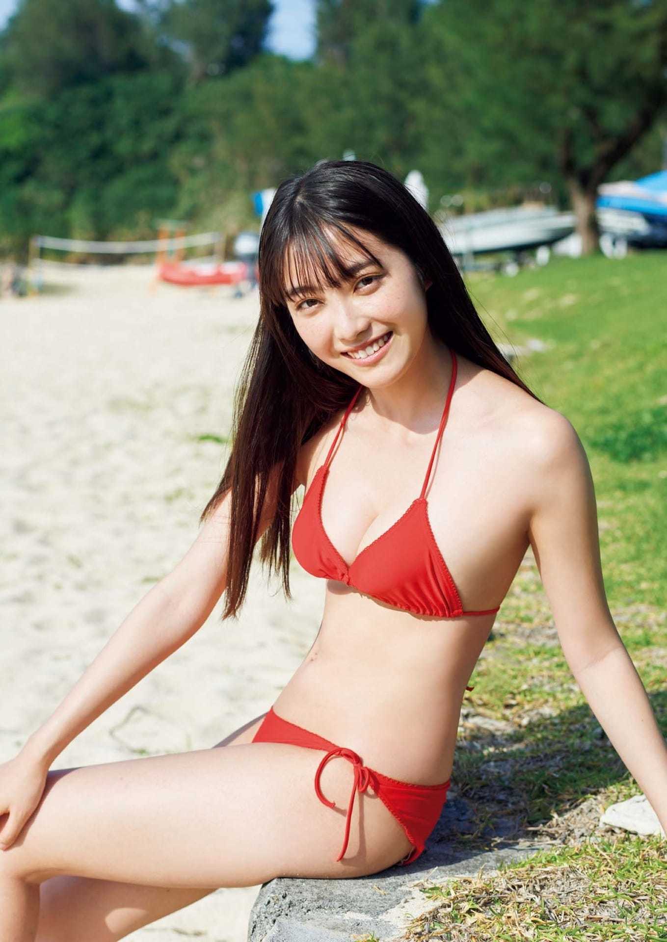 福田ルミカ【水着画像高校最後の夏休み - 芸能アイドルモデル女優水着画像集 1枚目