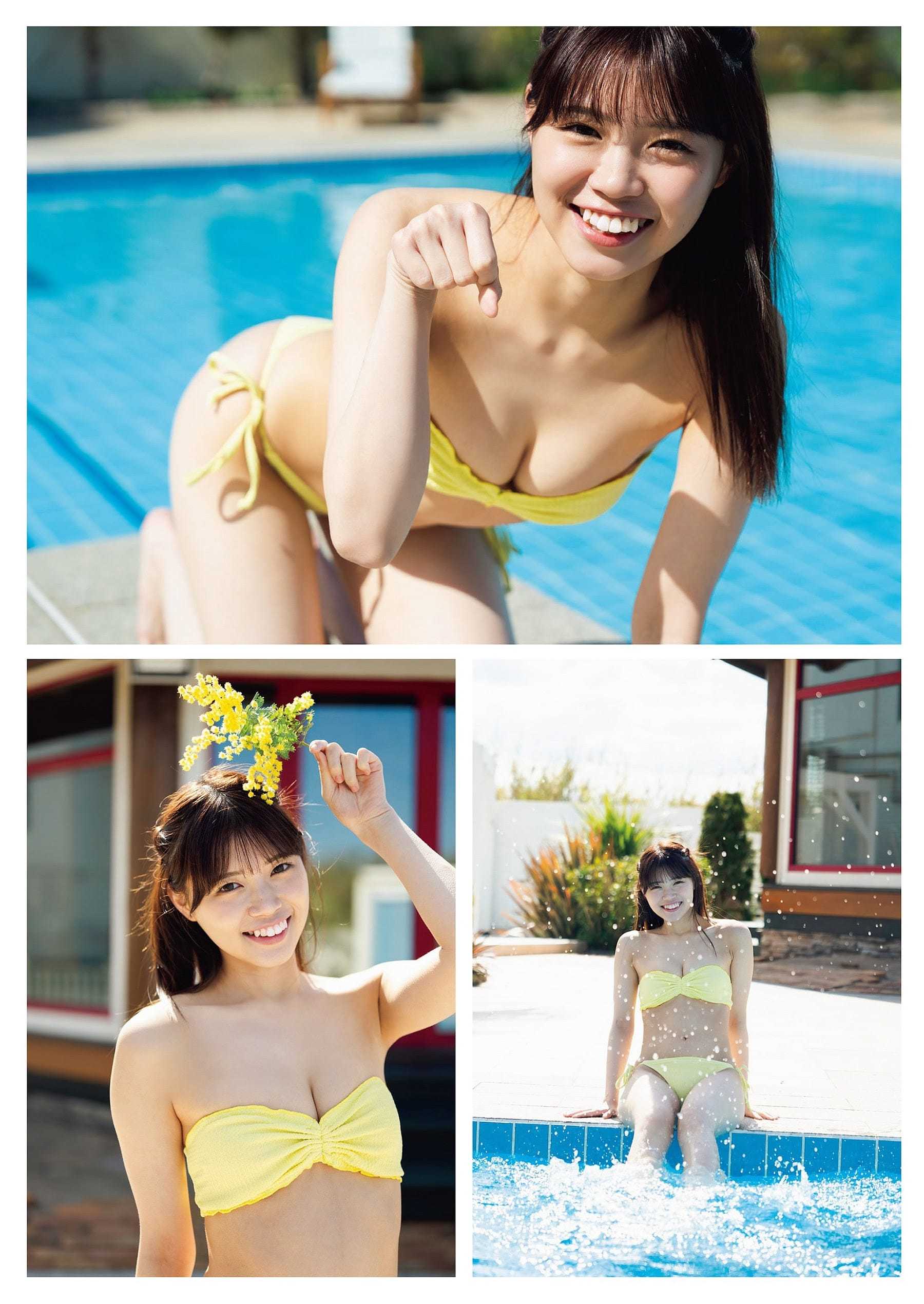 高梨結佐 アイドル 広報担当お姉さん 初水着! 久間宣行氏プロデュースアイドル「ラフ×ラフ」 - 芸能アイドルモデル女優水着画像集 2枚目
