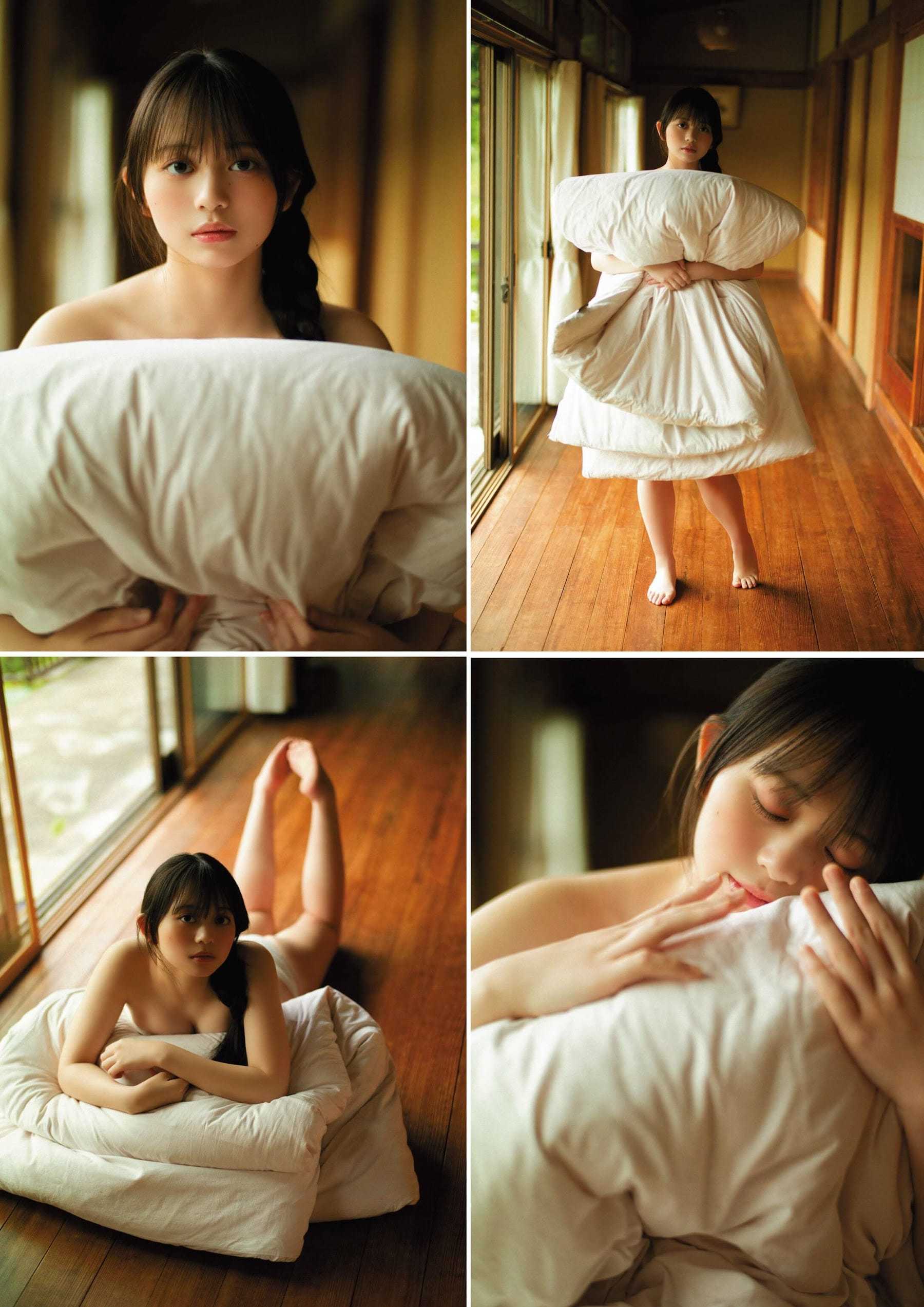 蓬莱舞【水着画像 彼女の朝は早い。 朝起きて 洗濯 食事の準備。 そして学校へ。 - 芸能アイドルモデル女優水着画像集 12枚目