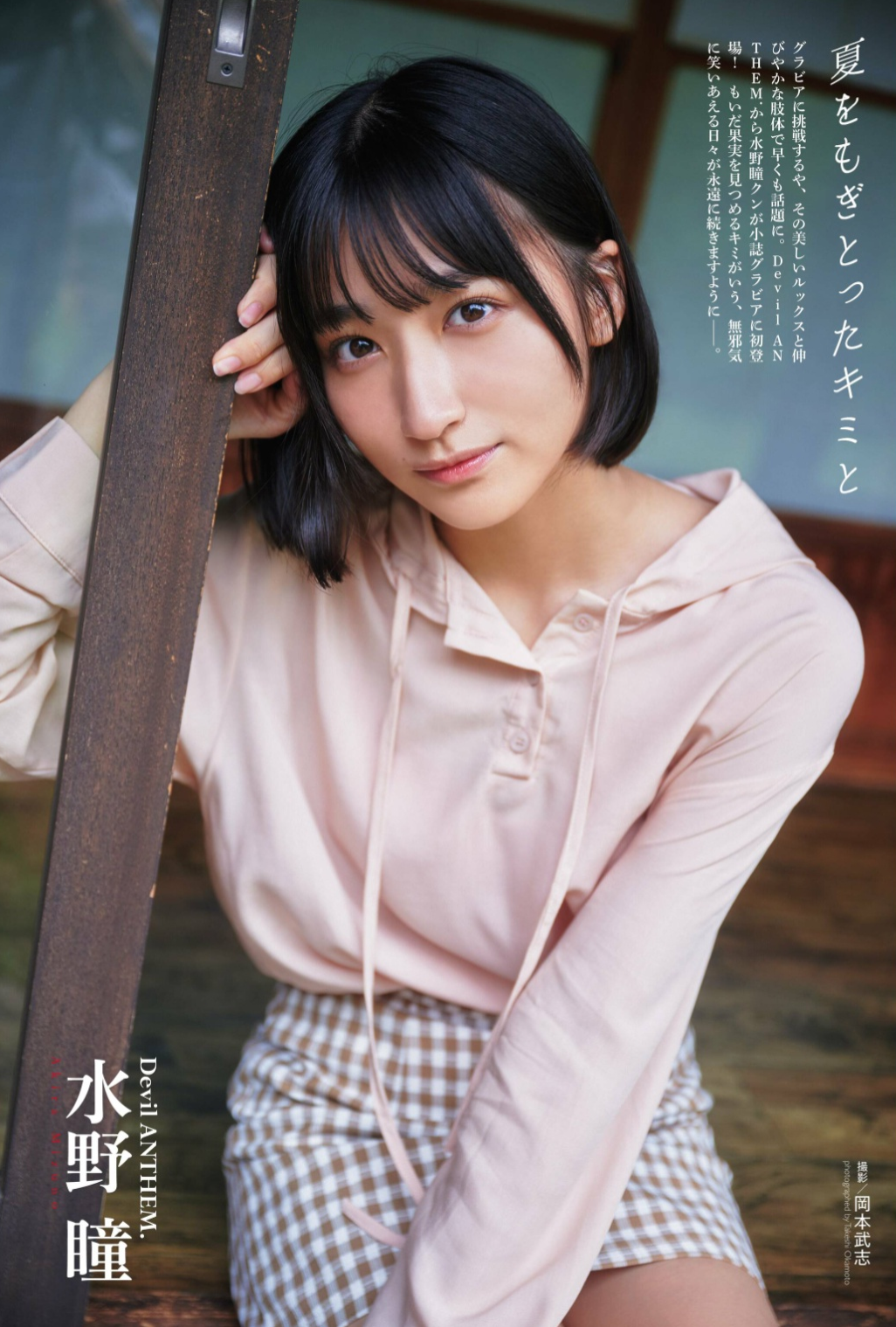 水野瞳 最新グラビア水着画像 12枚目
