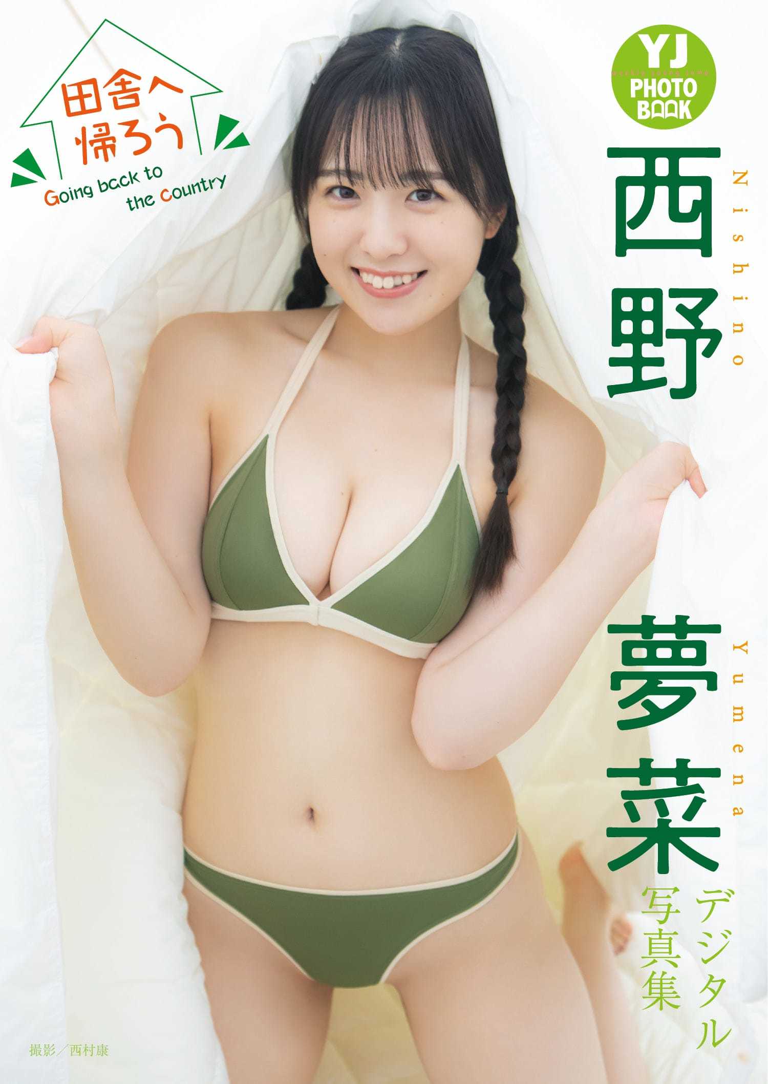西野夢菜【水着画像Fカップのふんわりバストの美少女 - 芸能アイドルモデル女優水着画像集 2枚目