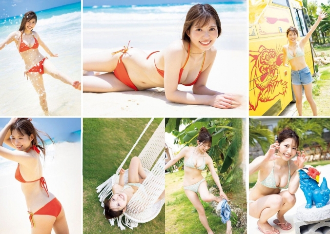 三浜ありさ 可愛さはもちろん 初水着でみせた 新ステージの 幕開け - 芸能アイドルモデル女優水着画像集 7枚目