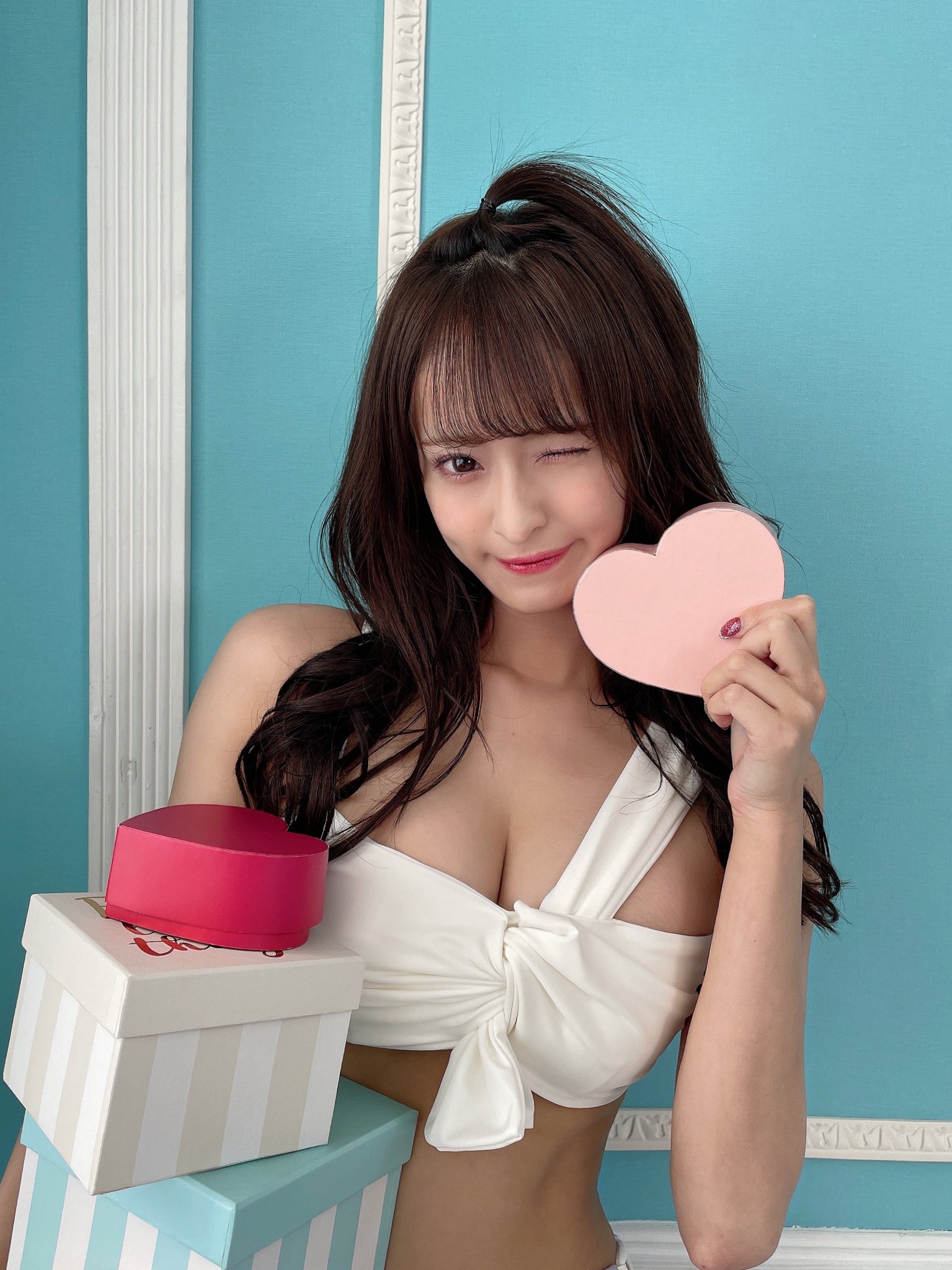 清水里香 グラビア水着画像 20枚目