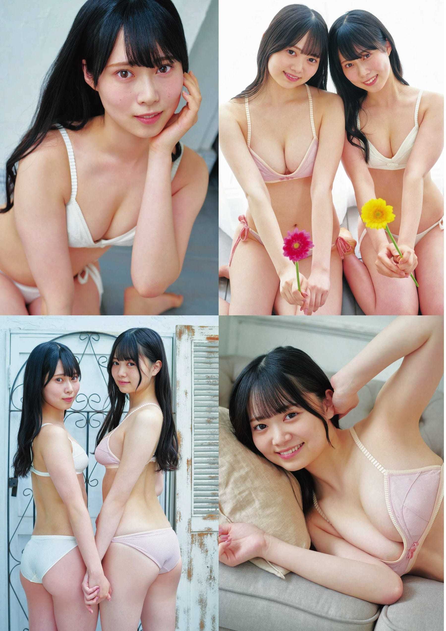 NMB48 黒田楓和 龍本弥生【水着画像イッツ・ア・ビューティフル・ボディ - 芸能アイドルモデル女優水着画像集 1枚目
