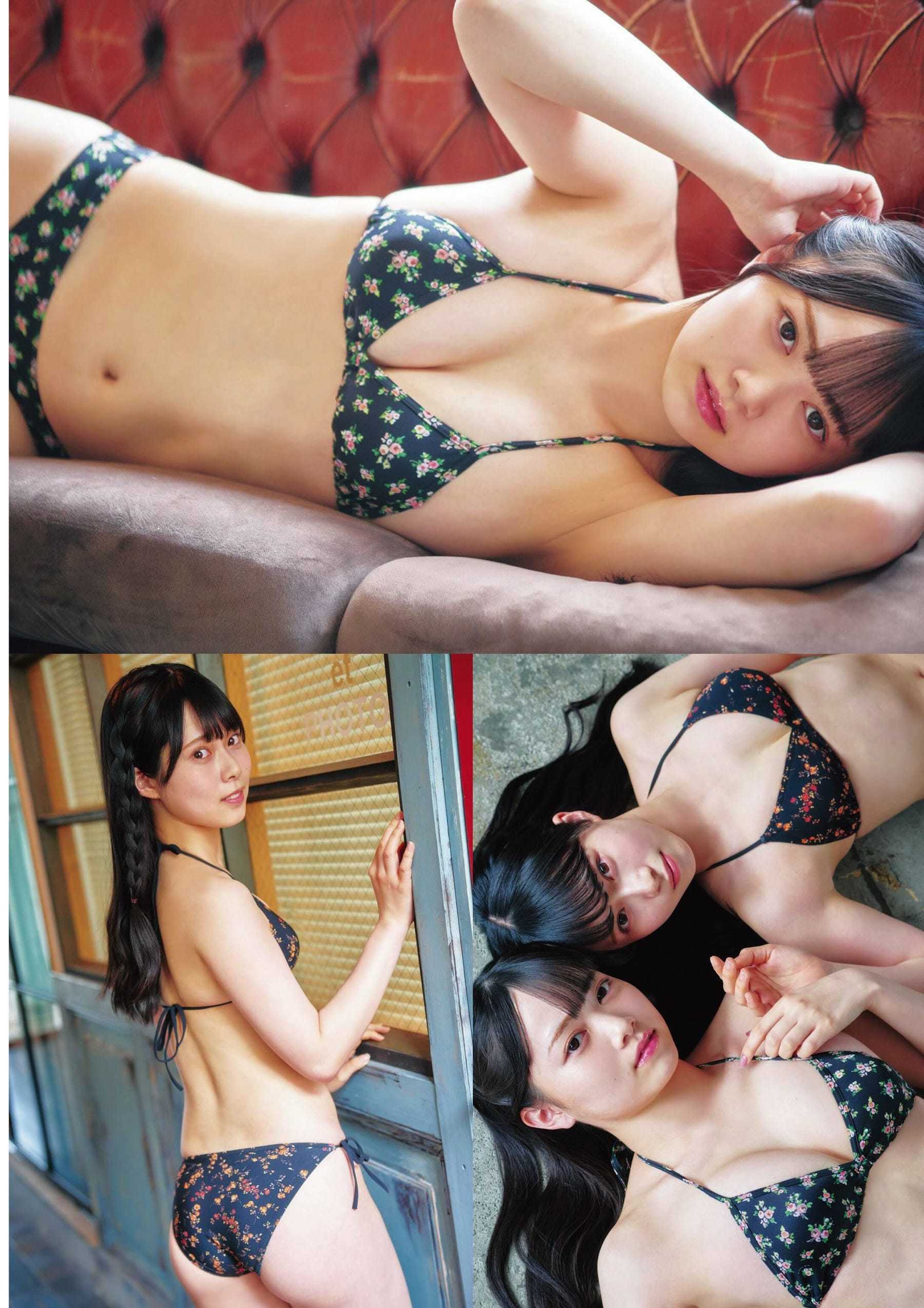 NMB48 黒田楓和 龍本弥生【水着画像イッツ・ア・ビューティフル・ボディ - 芸能アイドルモデル女優水着画像集 2枚目