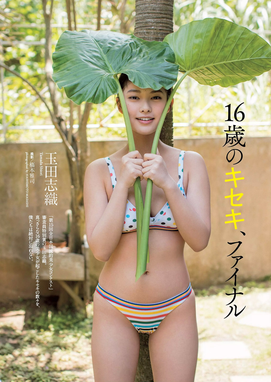 玉田志織 最新グラビア水着画像 18枚目