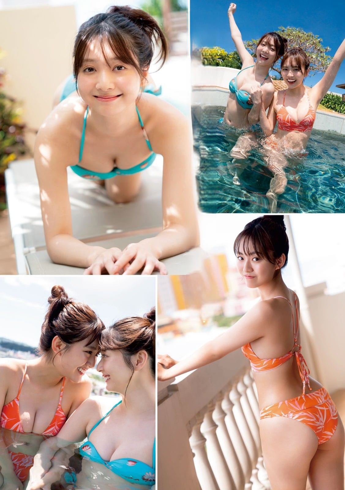 豊田ルナ 山口はのん【水着画像 最高の夏 感じた? - 芸能アイドルモデル女優水着画像集 5枚目