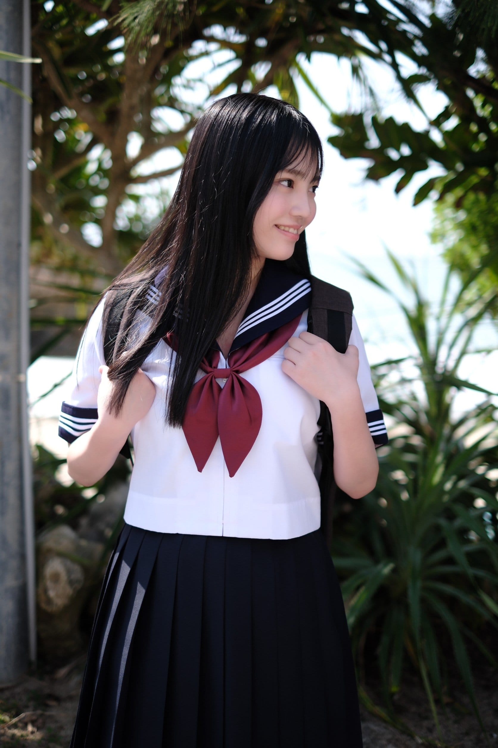 鈴原すず【水着画像グラビア画像 今年1月にグラビアデビューを果たした17歳。 - 芸能アイドルモデル女優水着画像集 21枚目