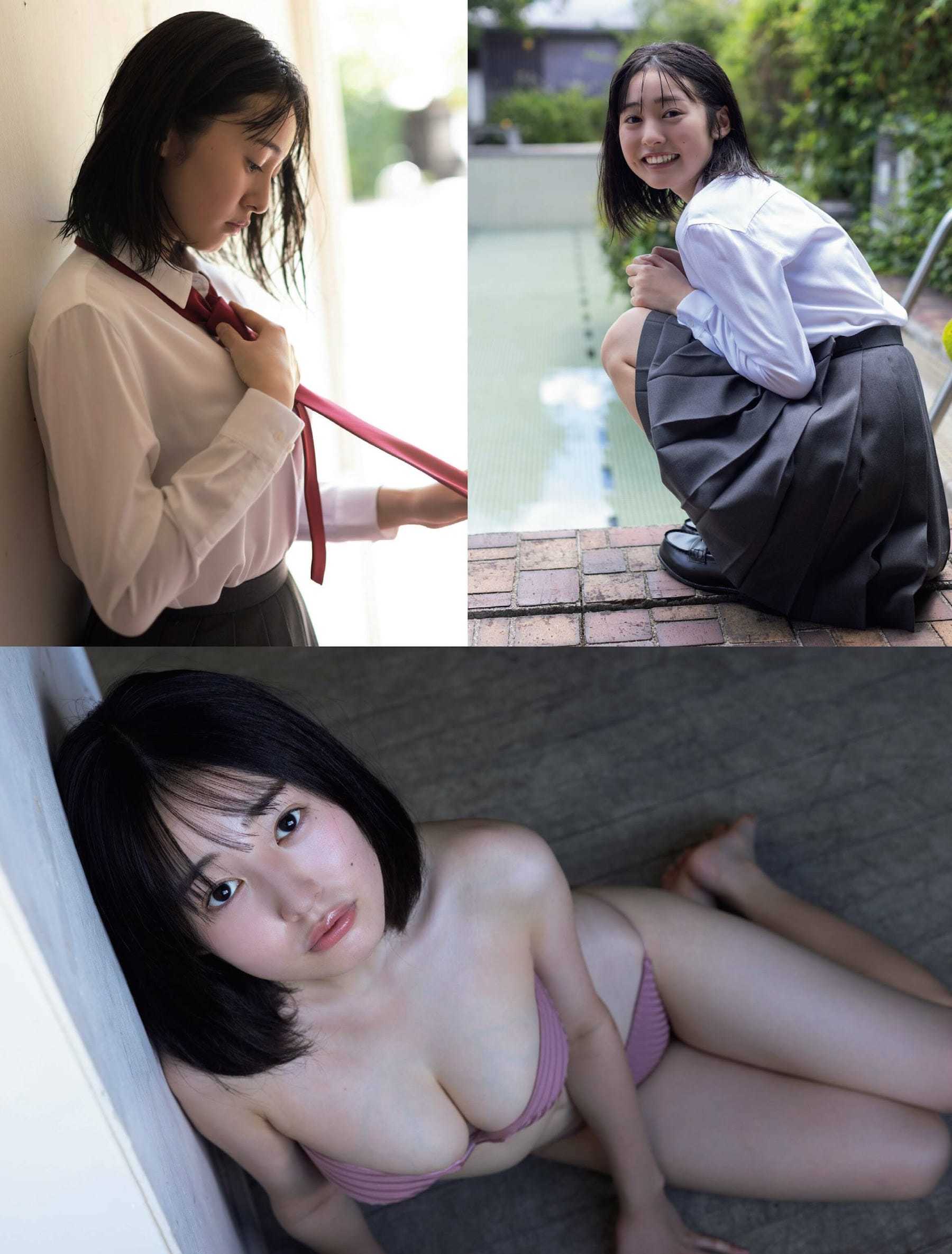 白濱美兎【水着画像「美少女図鑑 AWA RD2023」で3冠を受賞 した弱冠16歳の高校2年生。 - 芸能アイドルモデル女優水着画像集 3枚目