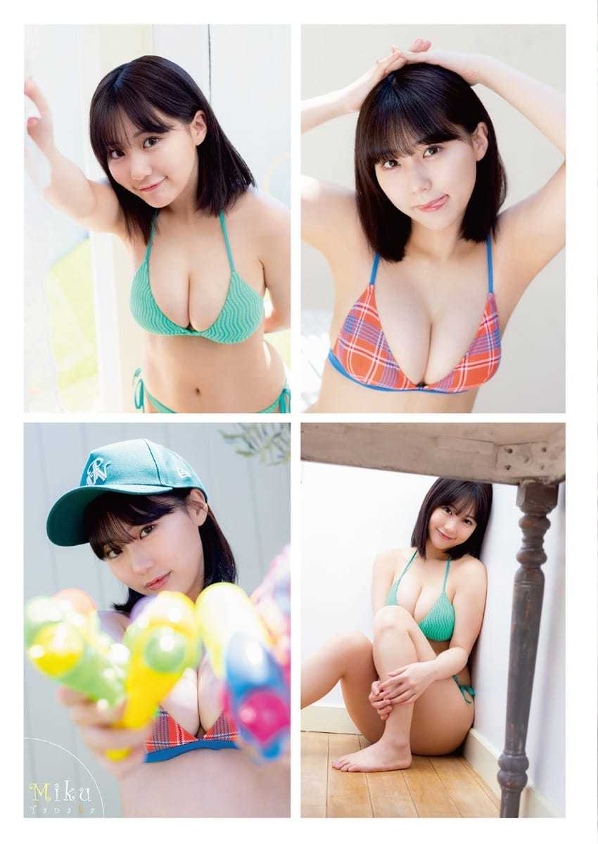 田中美久【水着画像グラビア 夏の太陽のようにキラキラ輝くみくりんの笑顔は最高 - 芸能アイドルモデル女優水着画像集 4枚目