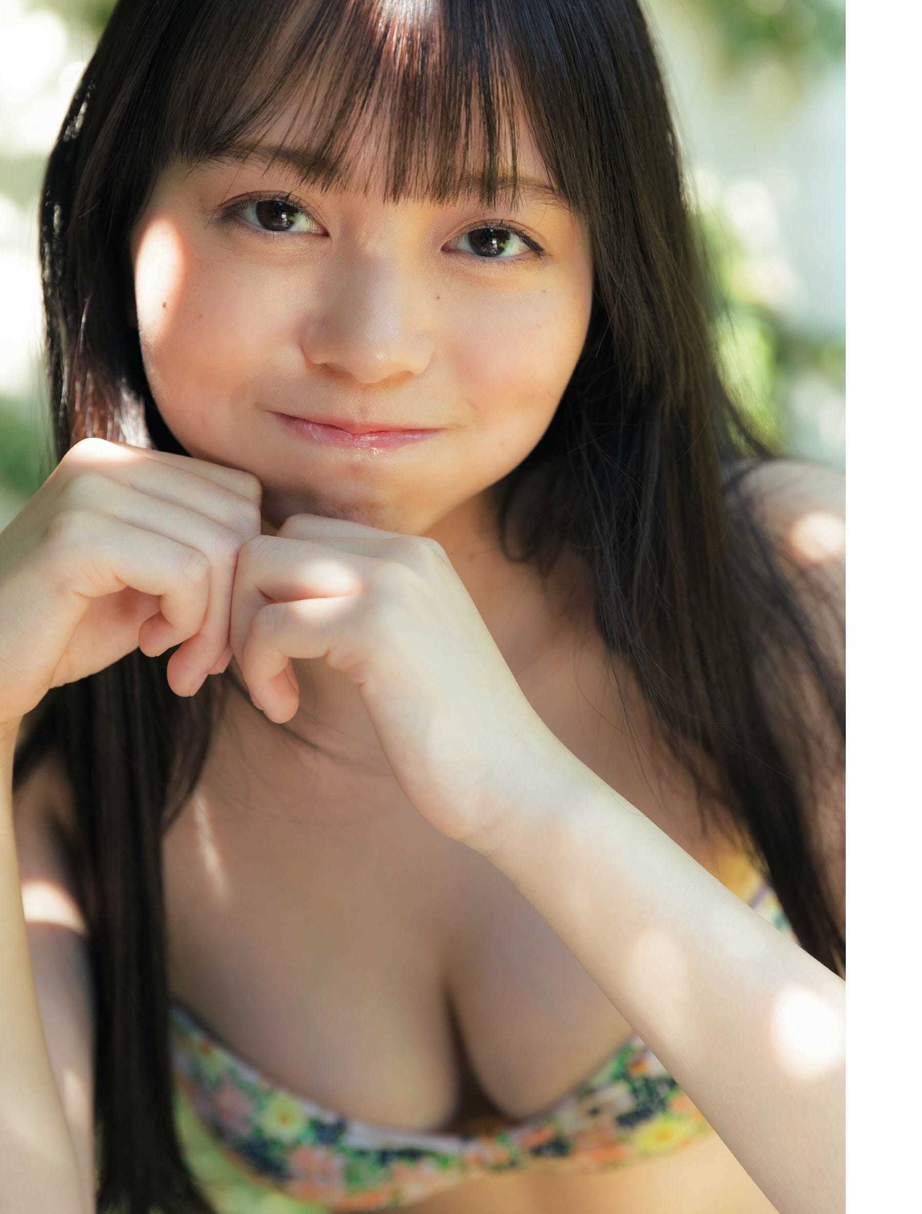 蓬莱舞【水着画像 夏空の下でピュアな笑顔満開 - 芸能アイドルモデル女優水着画像集 5枚目