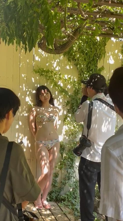 蓬莱舞【水着画像 夏空の下でピュアな笑顔満開 - 芸能アイドルモデル女優水着画像集 8枚目