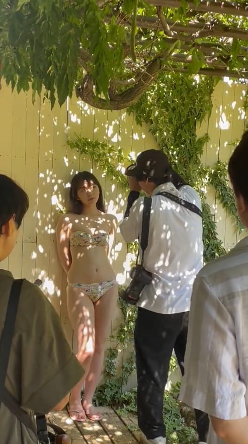 蓬莱舞【水着画像 夏空の下でピュアな笑顔満開 - 芸能アイドルモデル女優水着画像集 21枚目