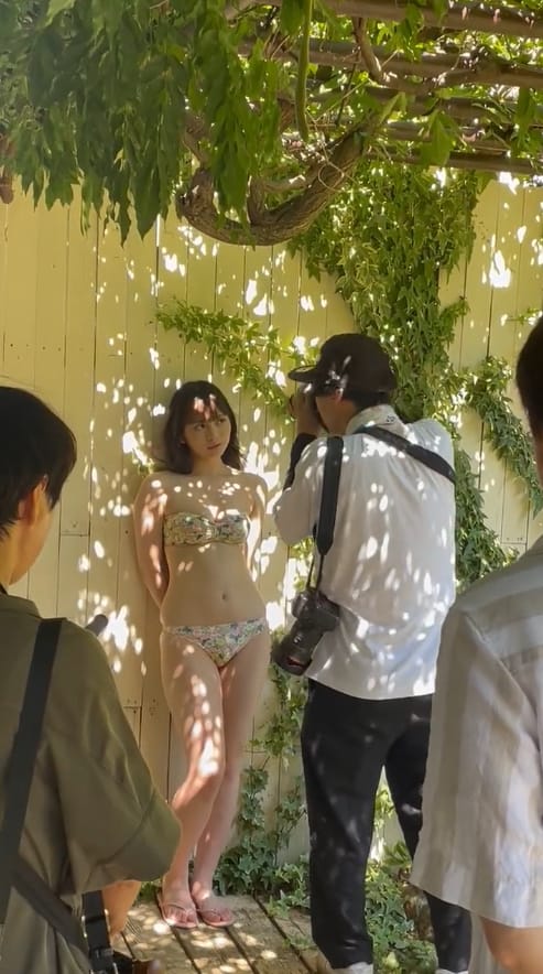 蓬莱舞【水着画像 夏空の下でピュアな笑顔満開 - 芸能アイドルモデル女優水着画像集 22枚目