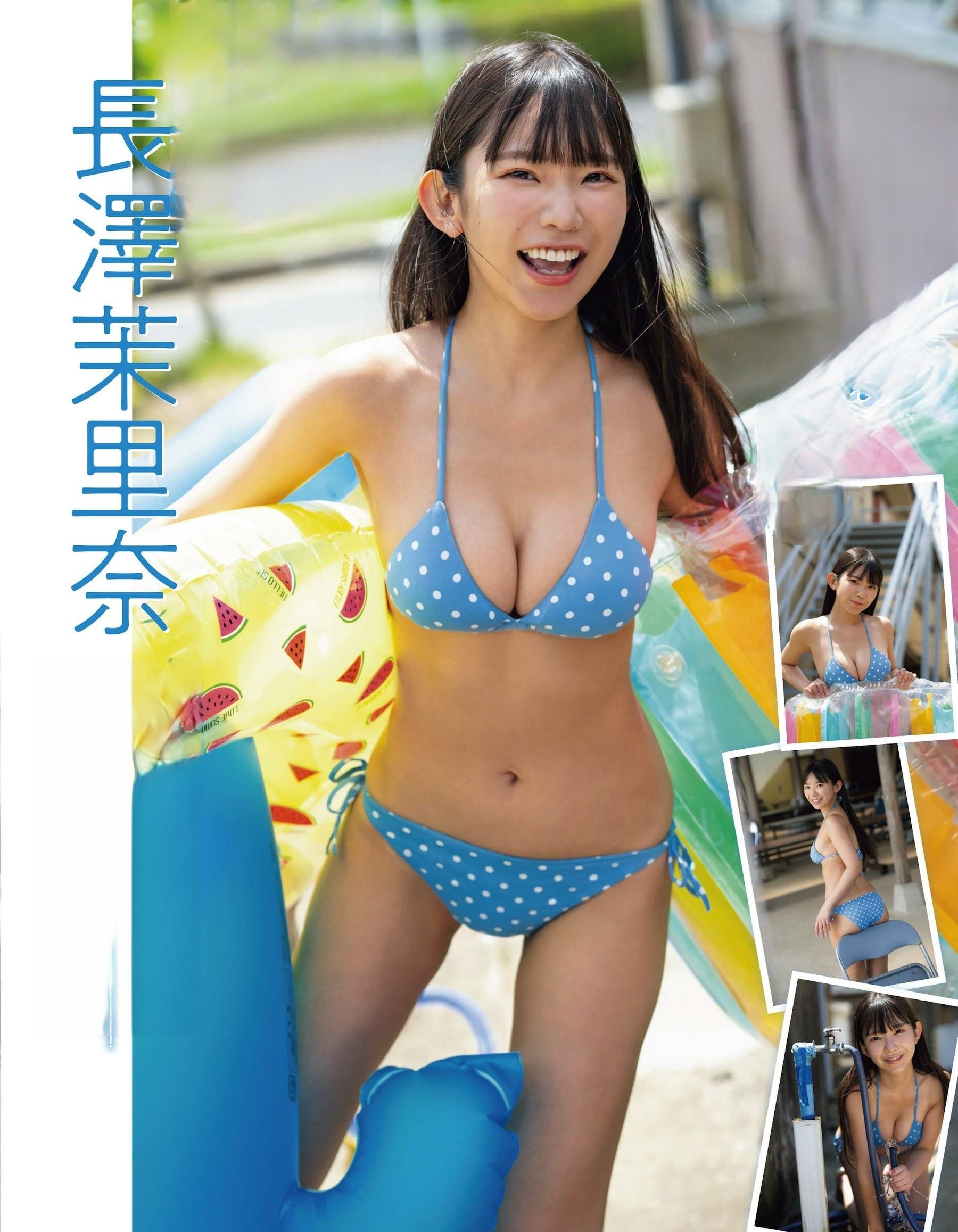 長澤茉里奈【水着画像「合法ロリ」に原点回帰 - 芸能アイドルモデル女優水着画像集 8枚目
