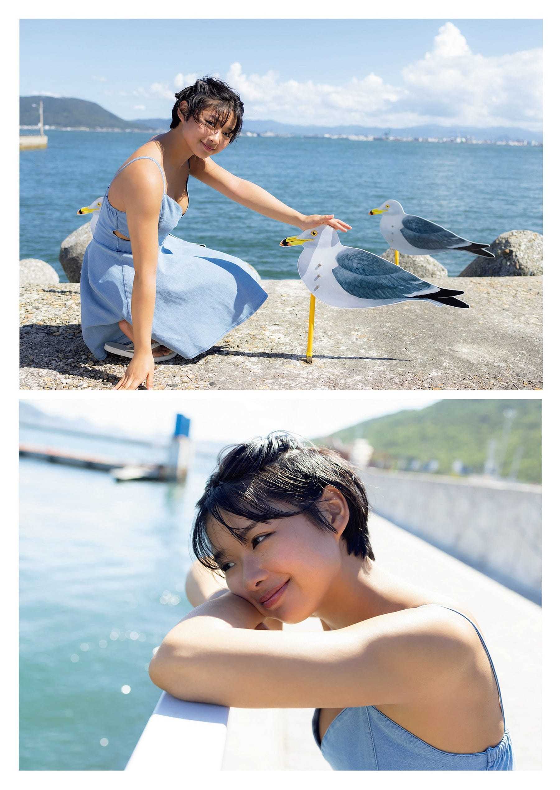 桑島海空 2023年の夏の締め水着グラビアをどうぞ! - 芸能アイドルモデル女優水着画像集 8枚目