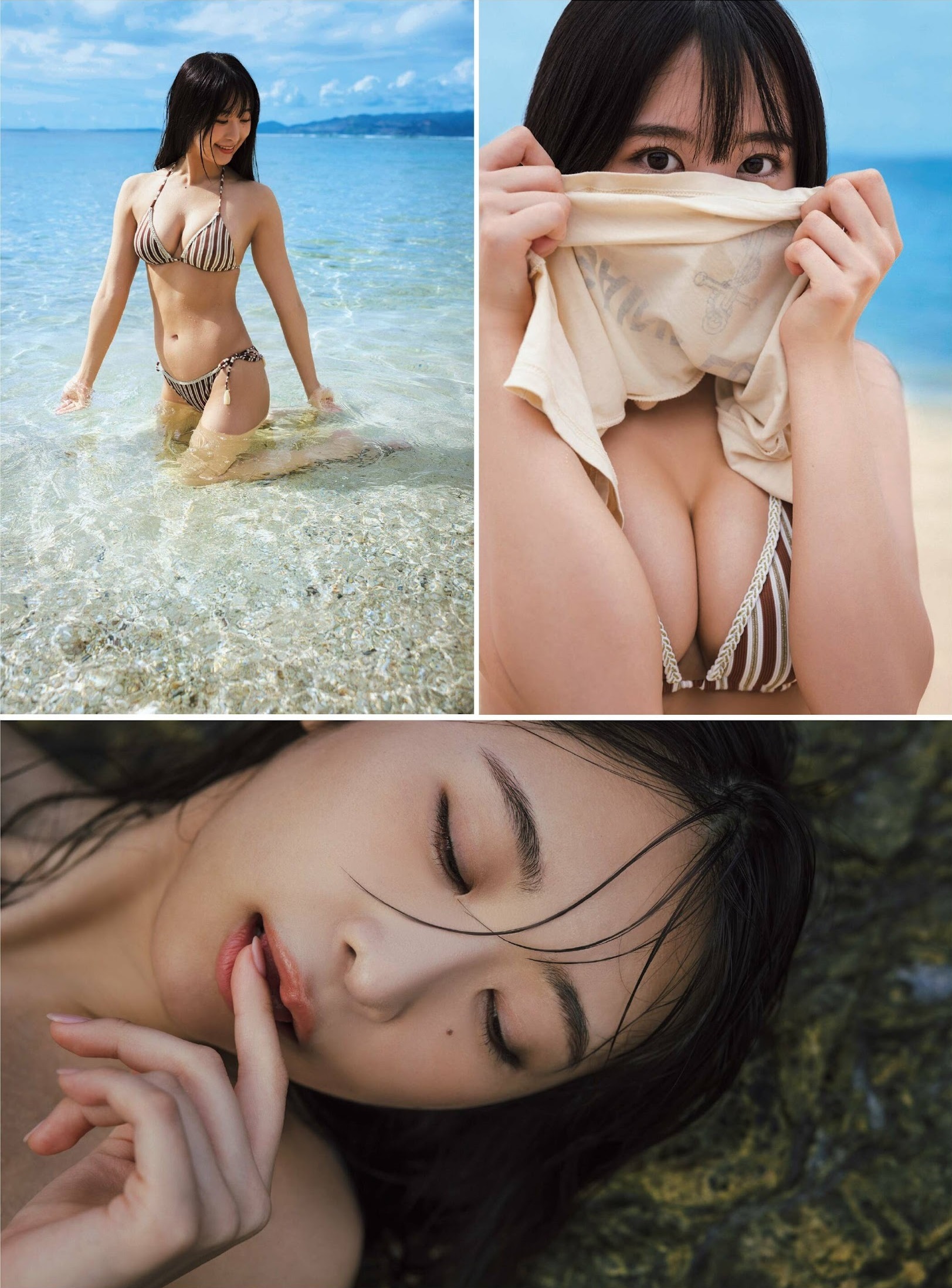 真島なおみ 最新グラビア含む水着画像③ 2枚目
