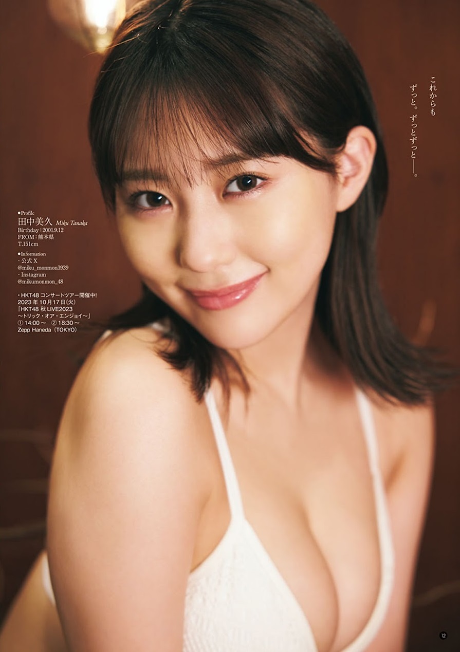 田中美久 最新グラビア水着画像⑫ 6枚目