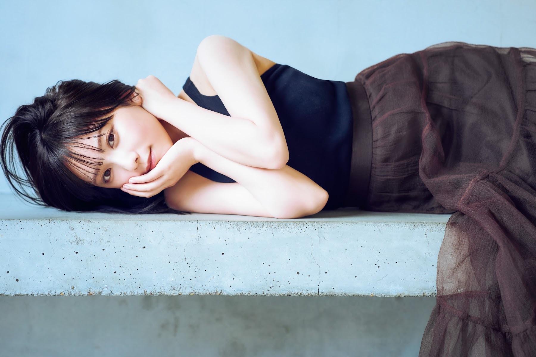 与田祐希 最新グラビア水着画像⑤ 2枚目
